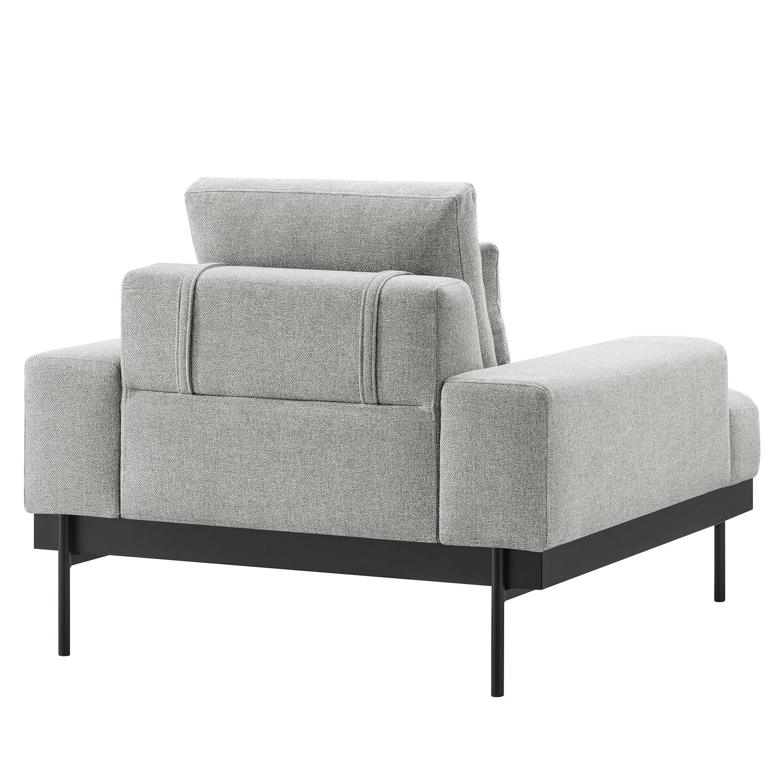 Proximity Upholstered Fabric Armchair - East Shore Modern Home Furnishings