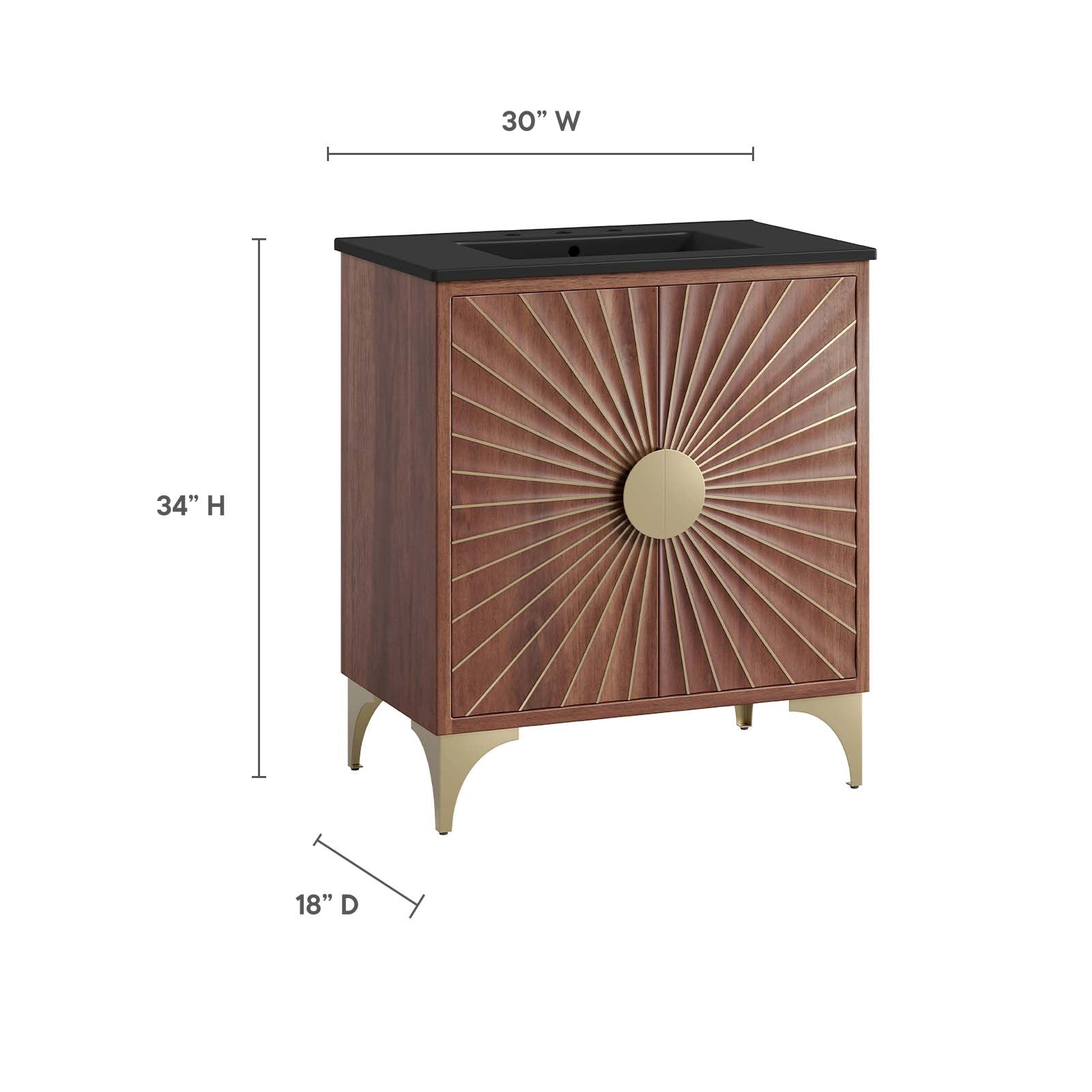 Daylight 30" Bathroom Vanity - East Shore Modern Home Furnishings