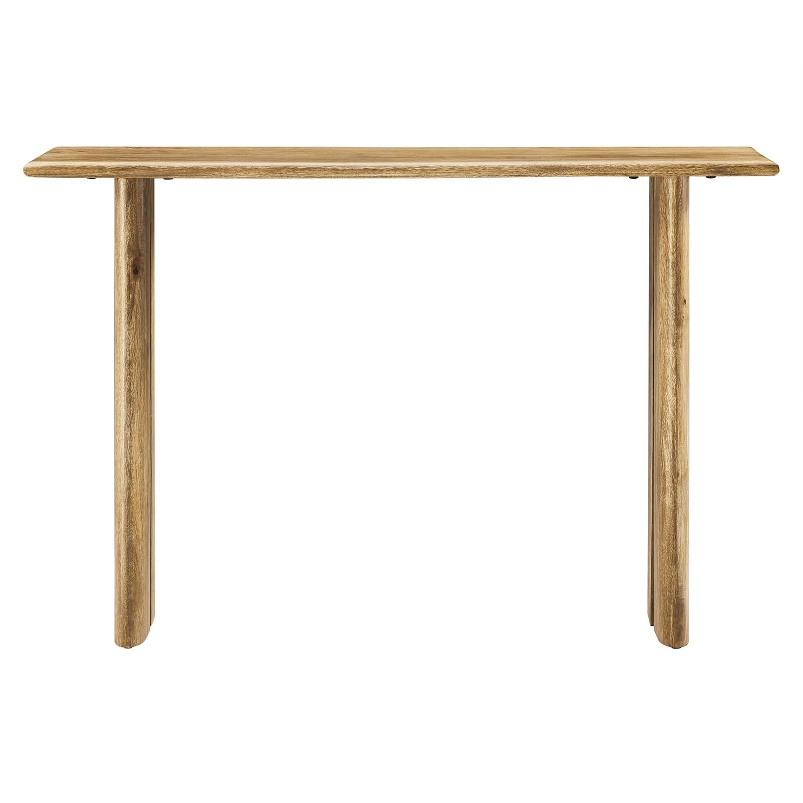 Amistad Wood Console Table - East Shore Modern Home Furnishings