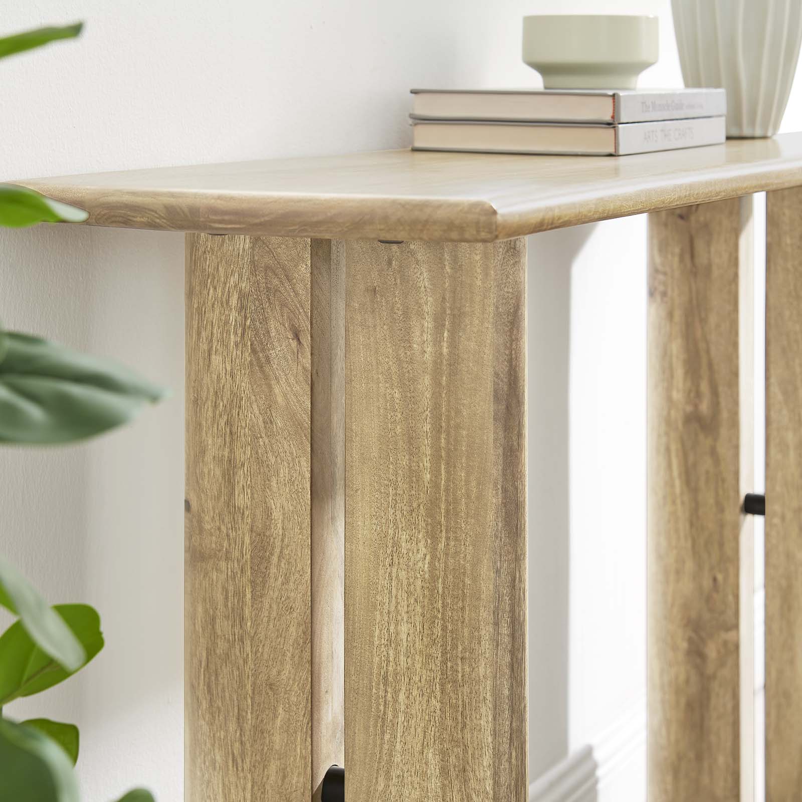 Amistad Wood Console Table - East Shore Modern Home Furnishings