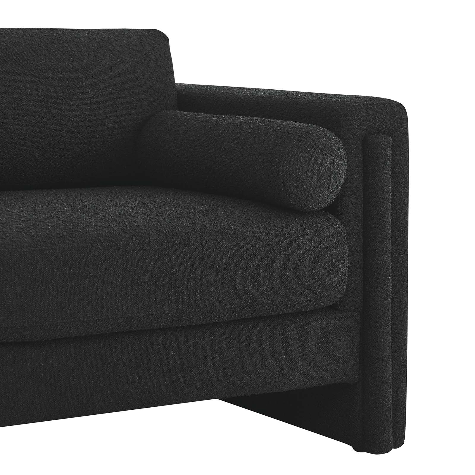 Visible Boucle Fabric Sofa - East Shore Modern Home Furnishings