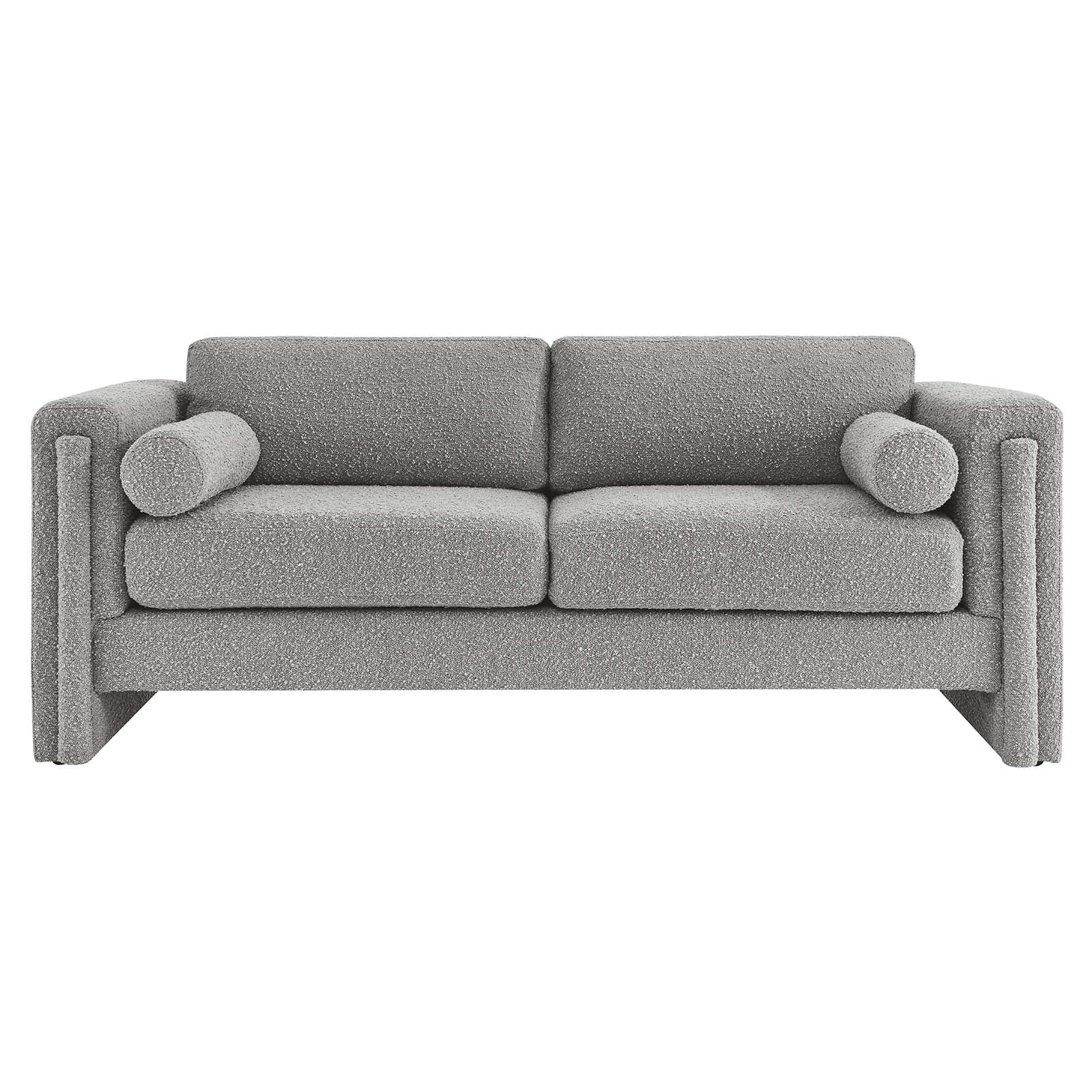 Visible Boucle Fabric Sofa - East Shore Modern Home Furnishings