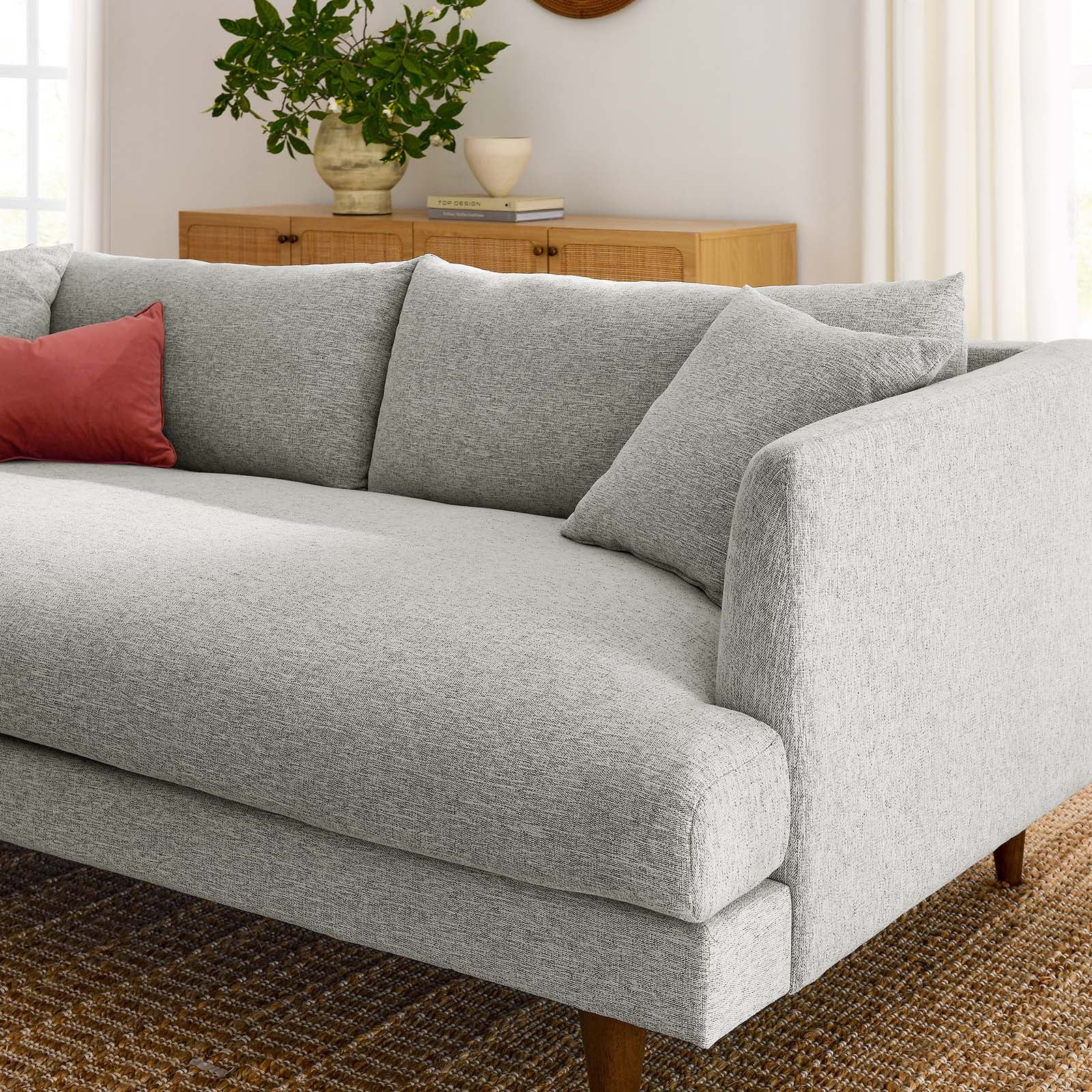 Zoya Down Filled Overstuffed Sofa - East Shore Modern Home Furnishings