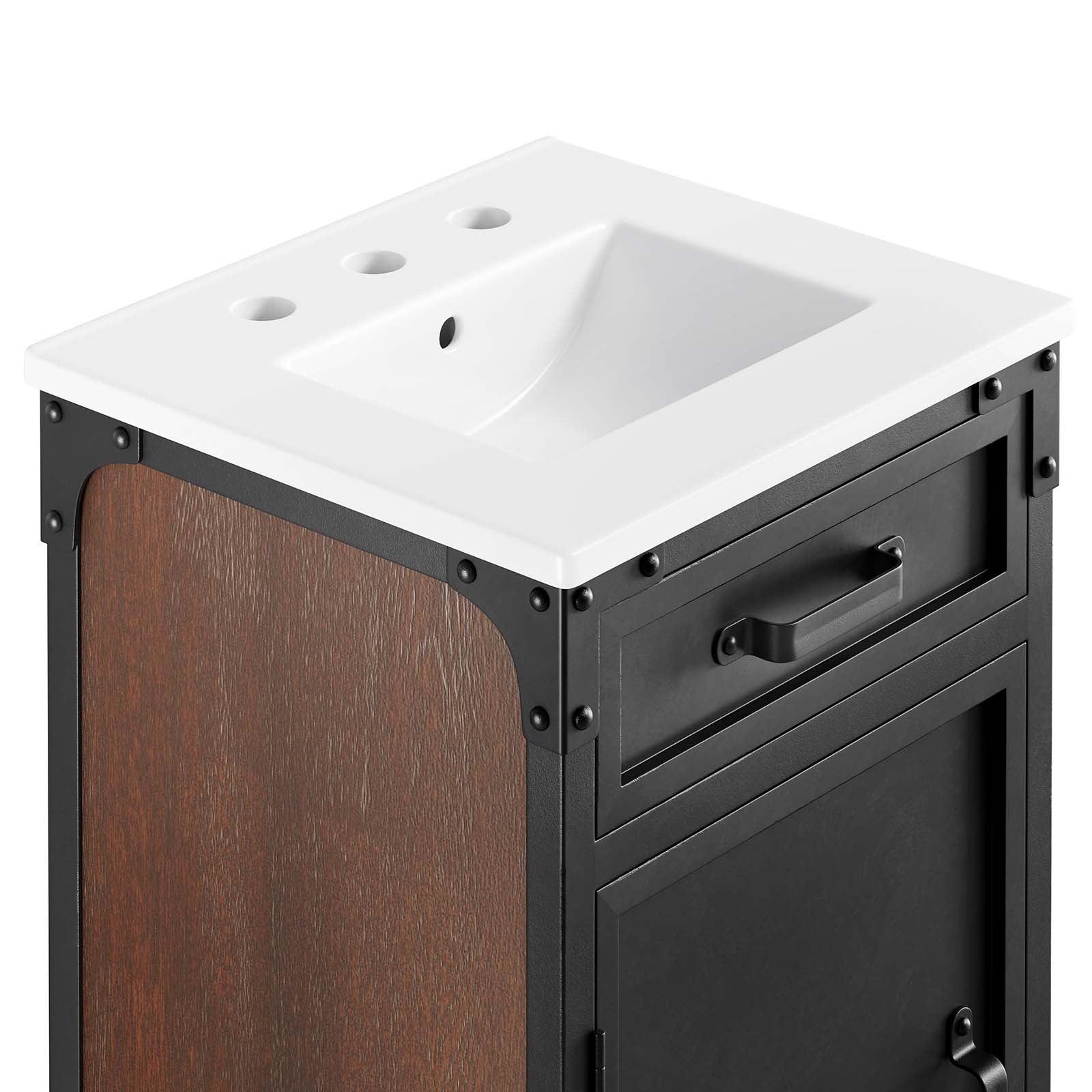 Steamforge 18" Bathroom Vanity - East Shore Modern Home Furnishings