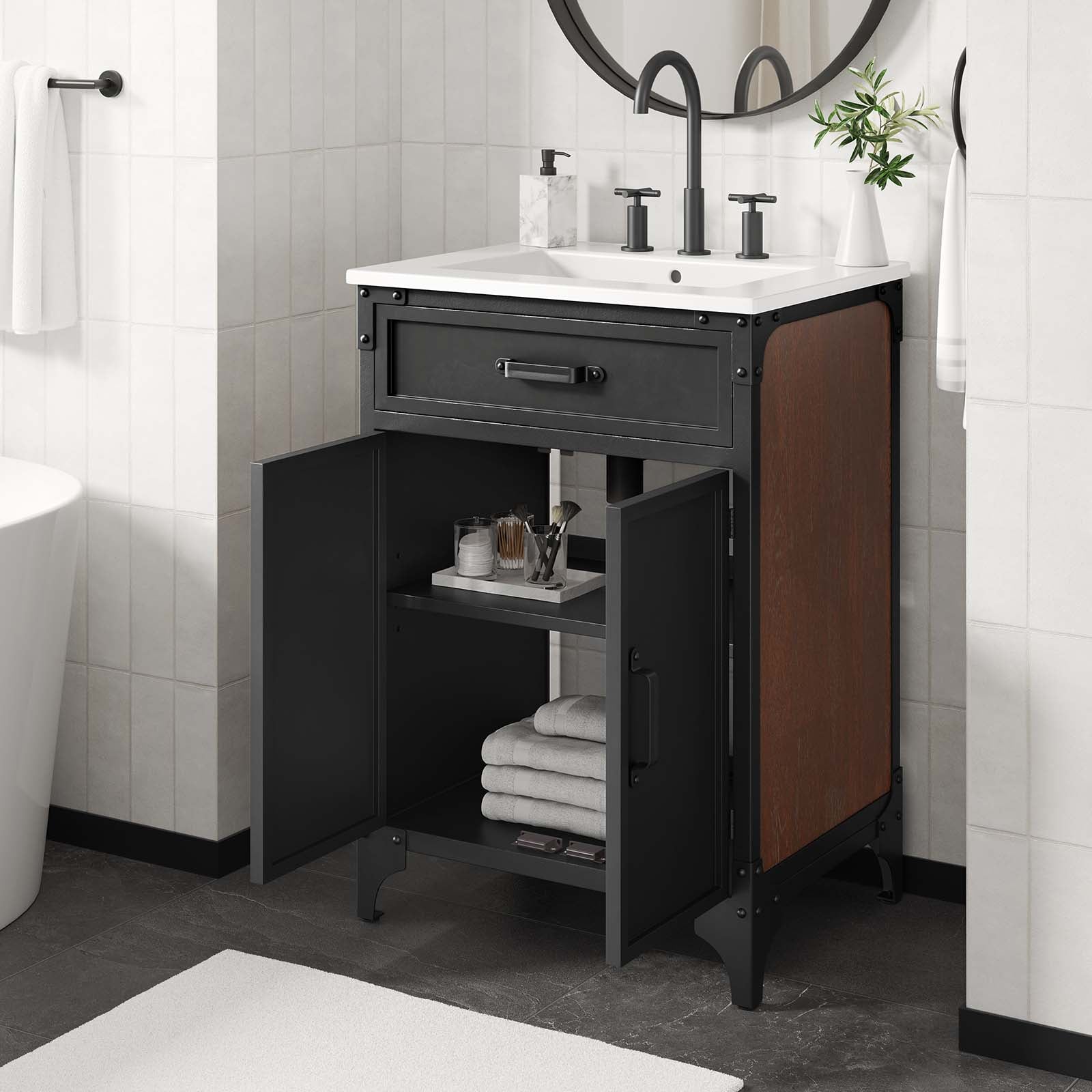 Steamforge 24" Bathroom Vanity - East Shore Modern Home Furnishings