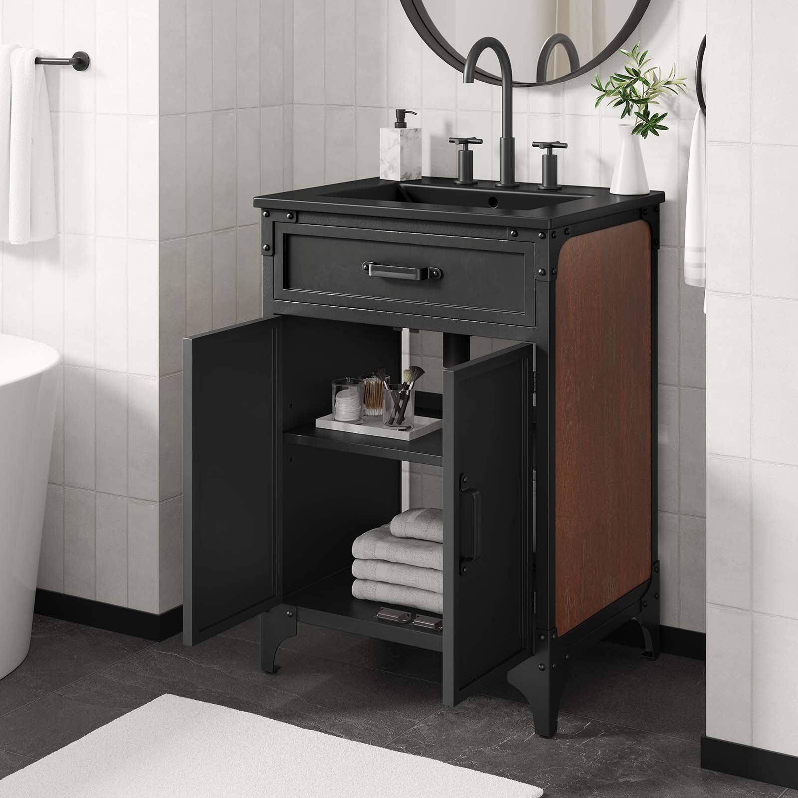 Steamforge 24" Bathroom Vanity - East Shore Modern Home Furnishings