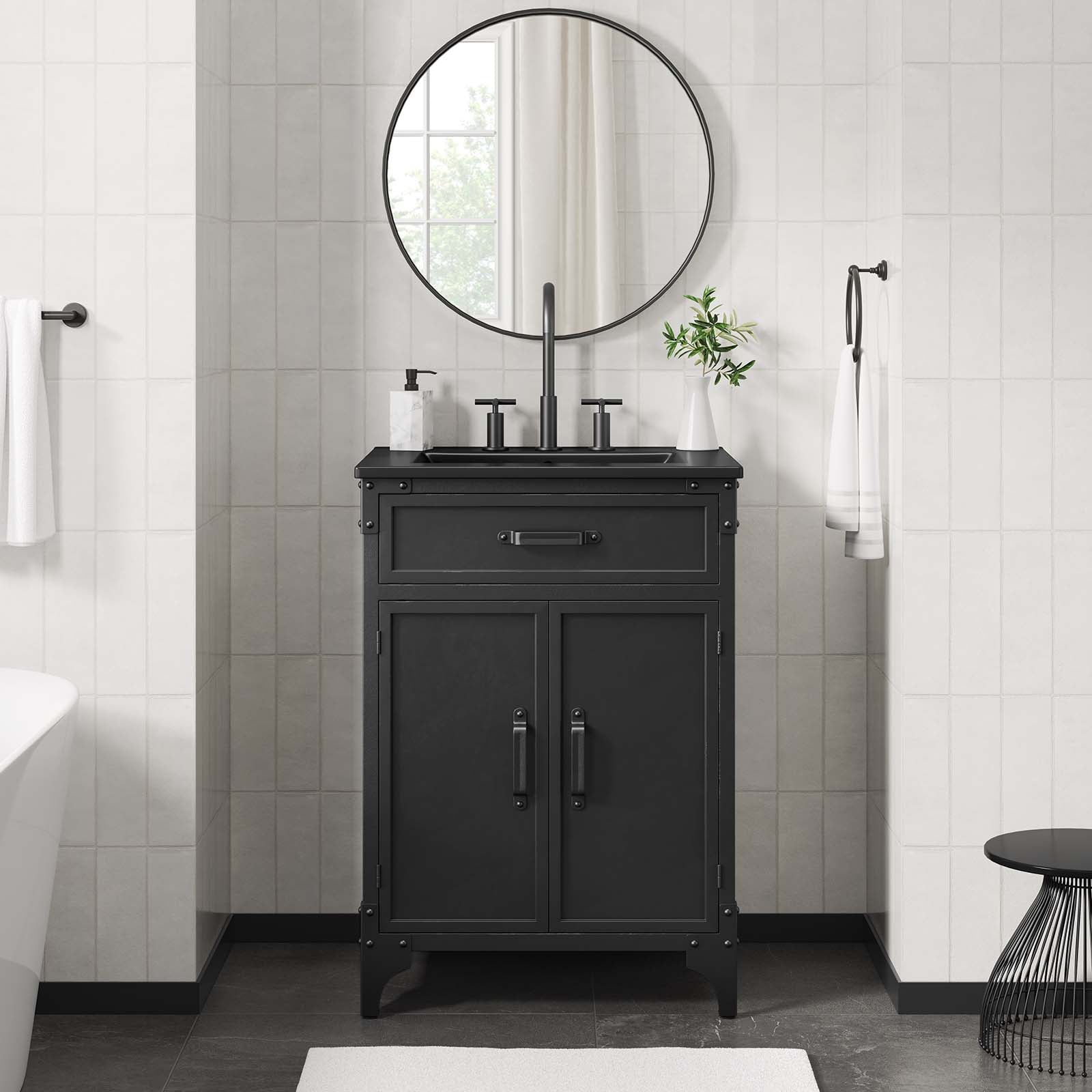 Steamforge 24" Bathroom Vanity - East Shore Modern Home Furnishings