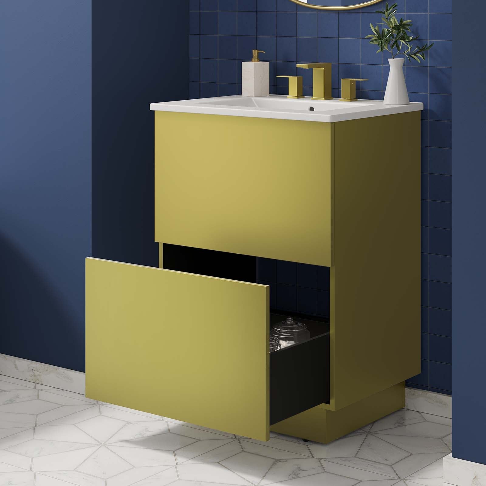 Quantum 24" Bathroom Vanity - East Shore Modern Home Furnishings