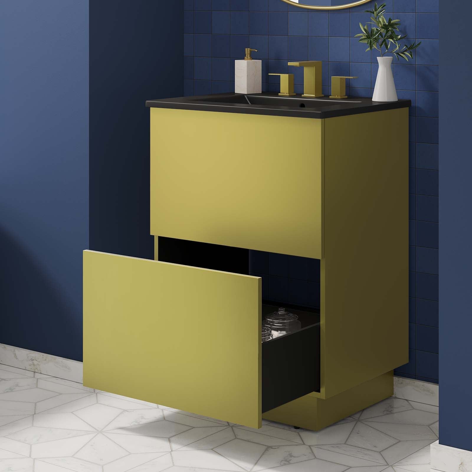 Quantum 24" Bathroom Vanity - East Shore Modern Home Furnishings