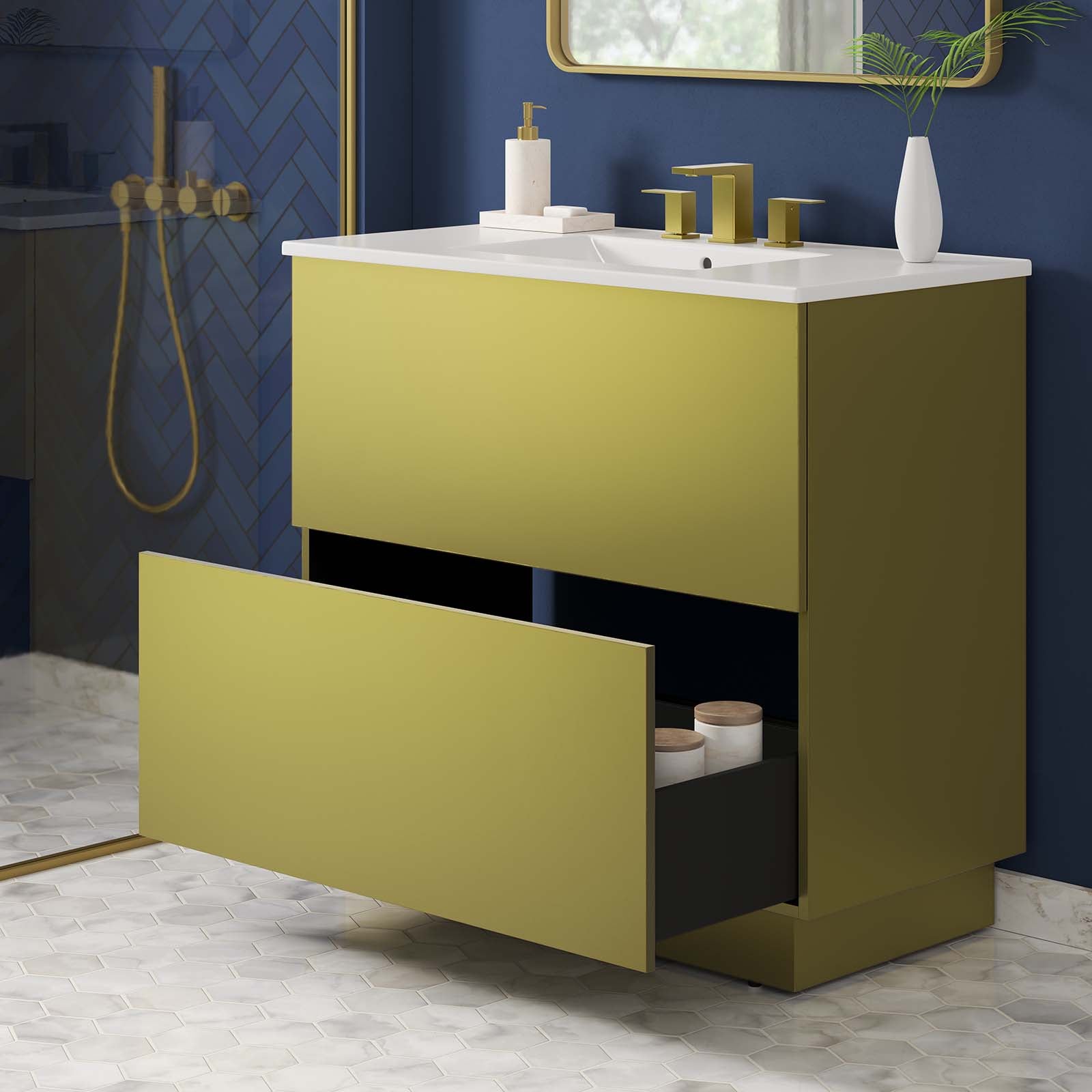 Quantum 36" Bathroom Vanity - East Shore Modern Home Furnishings