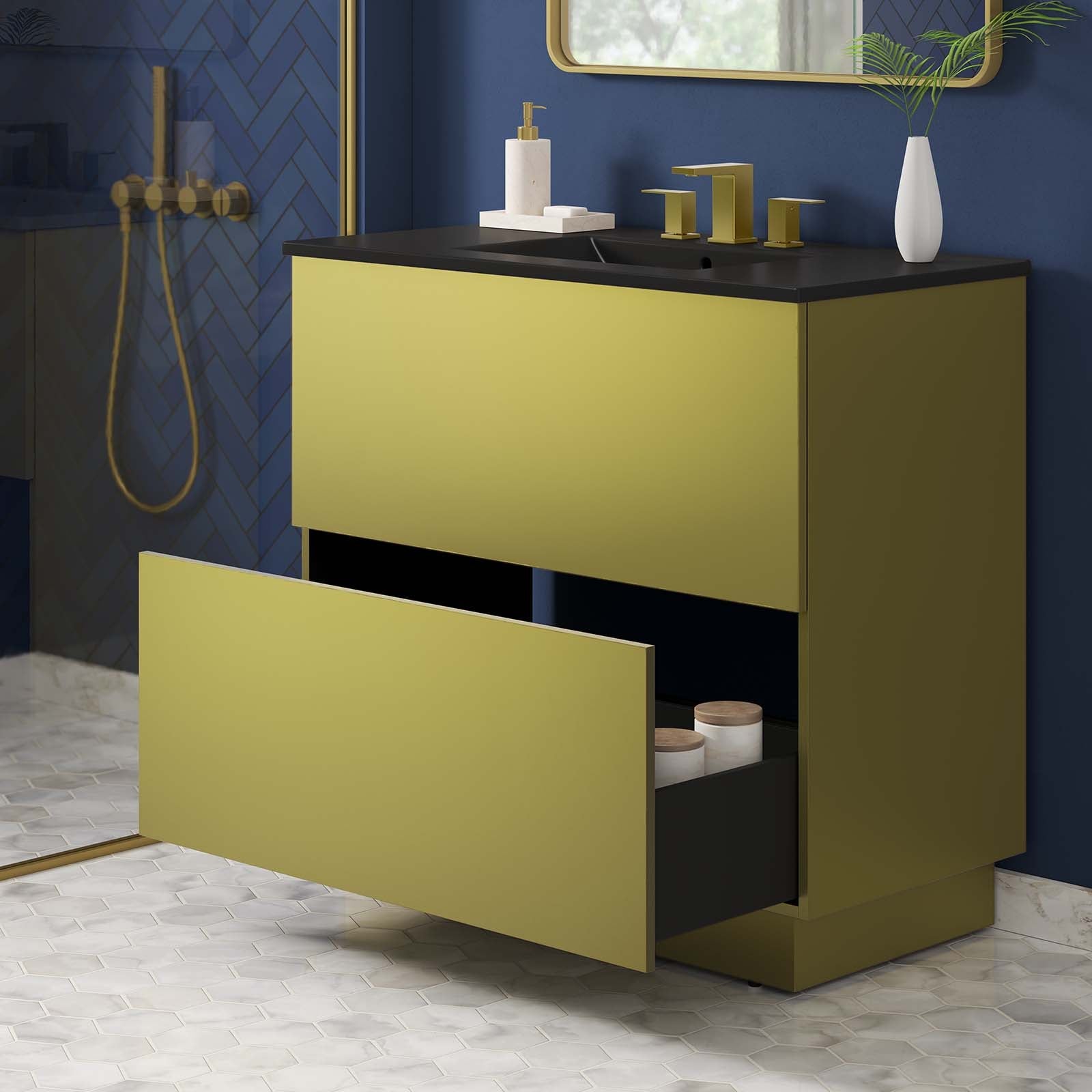 Quantum 36" Bathroom Vanity - East Shore Modern Home Furnishings