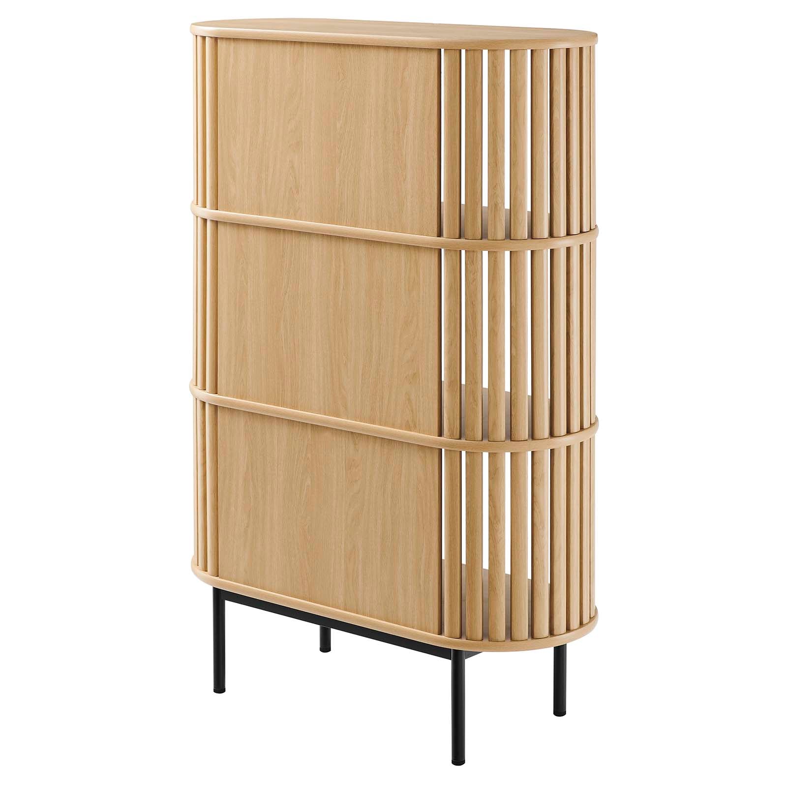 Fortitude Three Tier Display Cabinet - East Shore Modern Home Furnishings