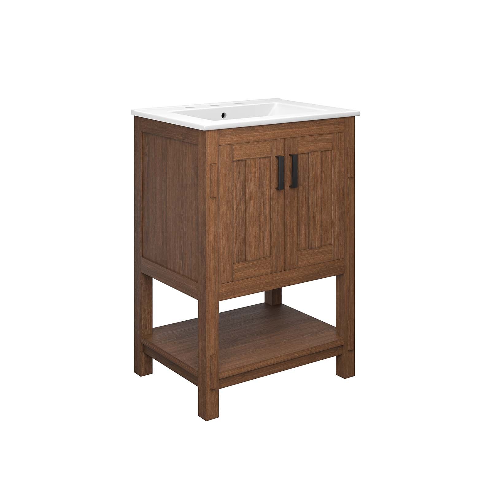 Ashlyn 24” Wood Bathroom Vanity - East Shore Modern Home Furnishings