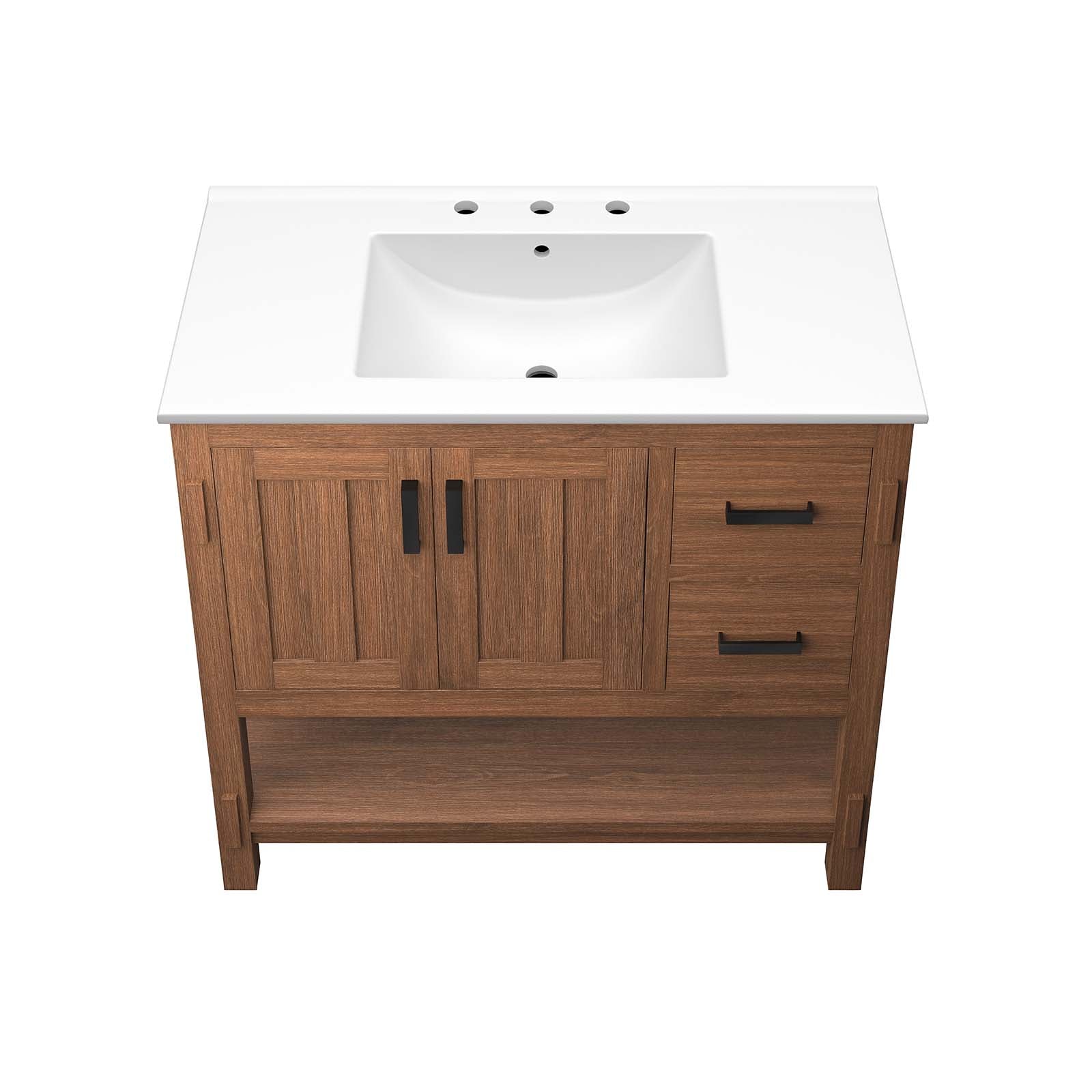 Ashlyn 36” Wood Bathroom Vanity - East Shore Modern Home Furnishings