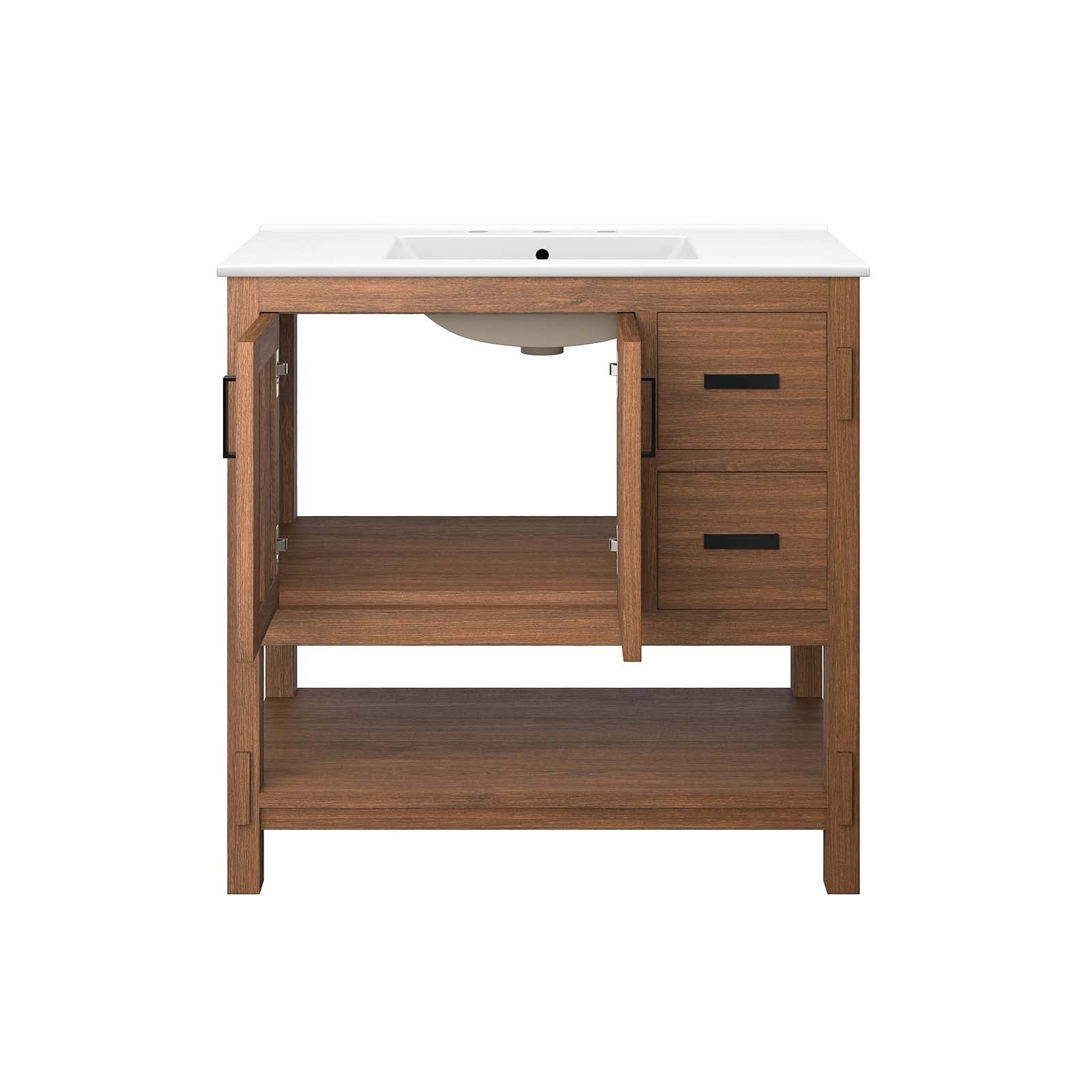 Ashlyn 36” Wood Bathroom Vanity - East Shore Modern Home Furnishings