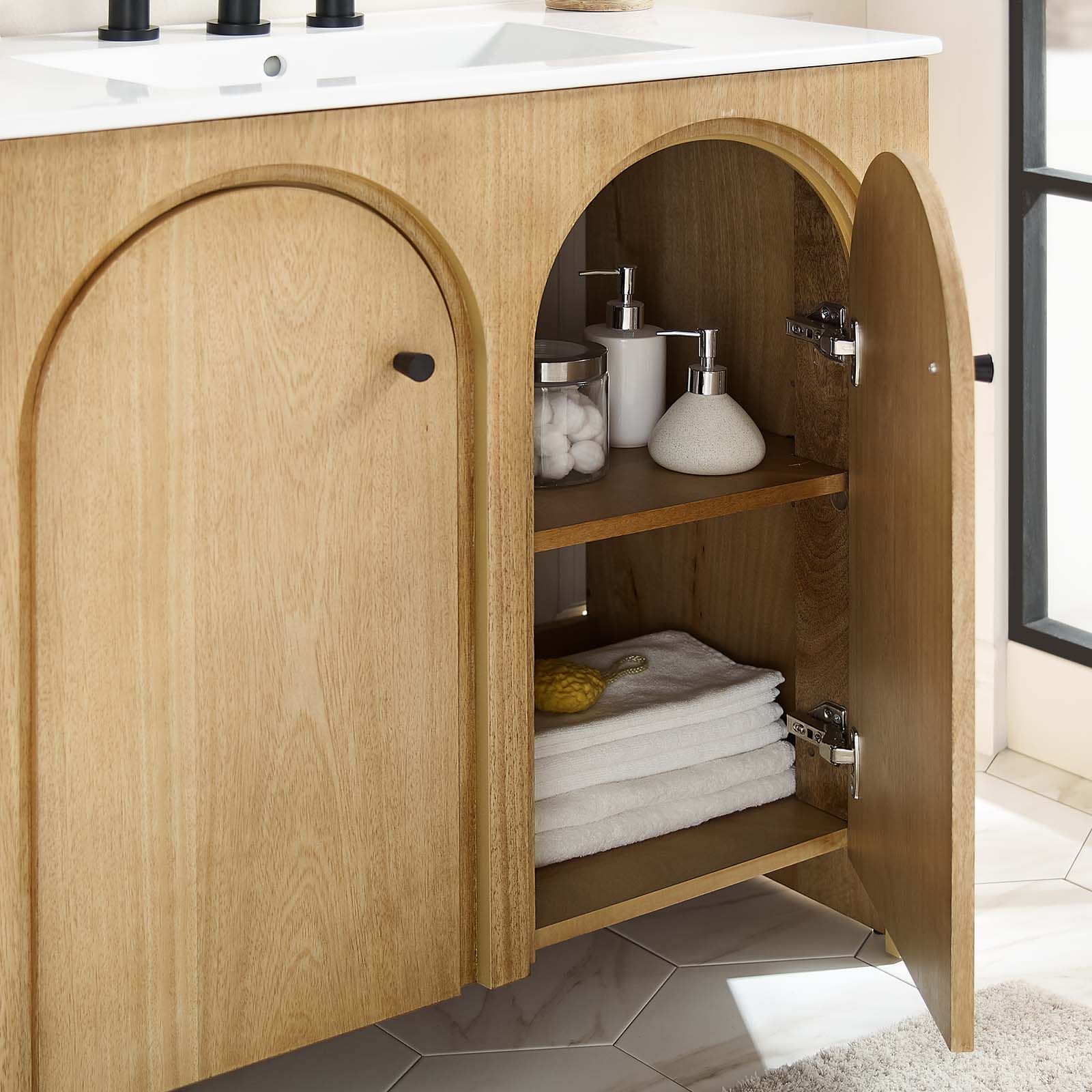 Appia 36" Bathroom Vanity Cabinet (Sink Basin Not Included) - East Shore Modern Home Furnishings