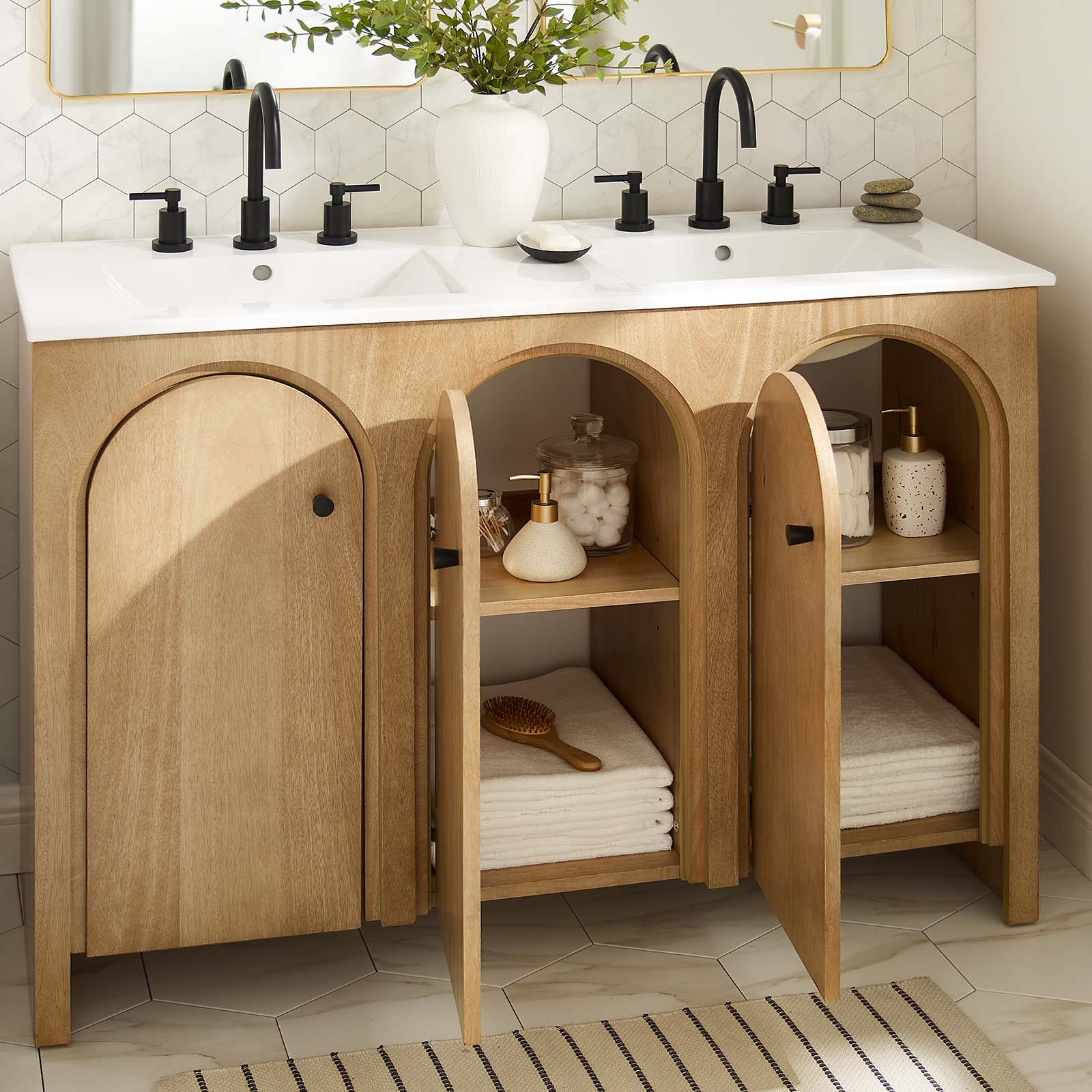 Appia 48" Bathroom Vanity Cabinet (Sink Basin Not Included) - East Shore Modern Home Furnishings