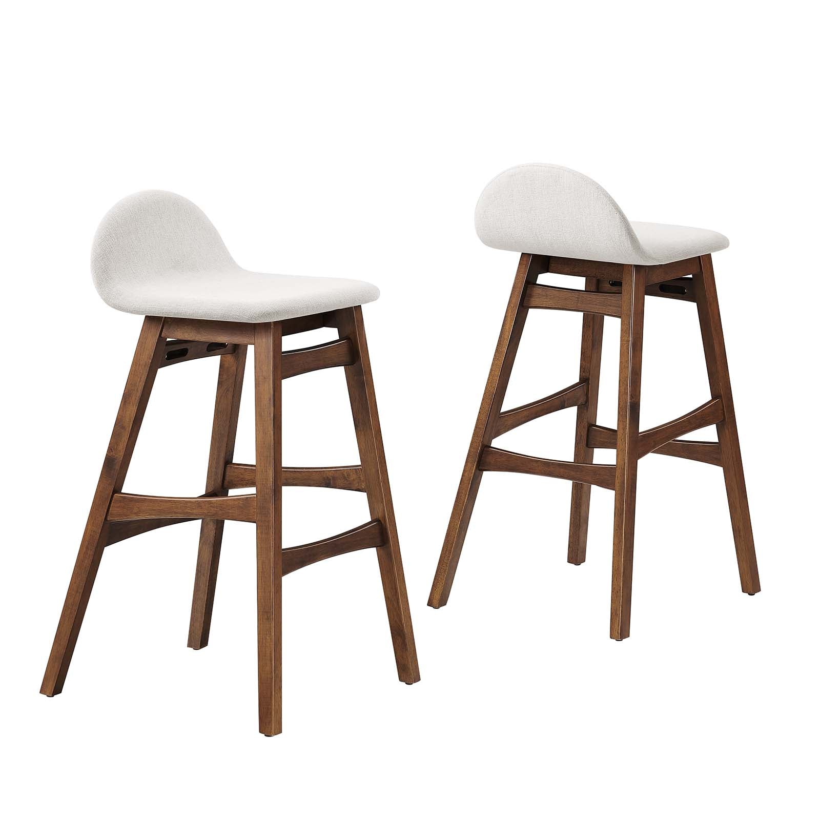 Juno Wood Bar Stool - Set of 2 - East Shore Modern Home Furnishings