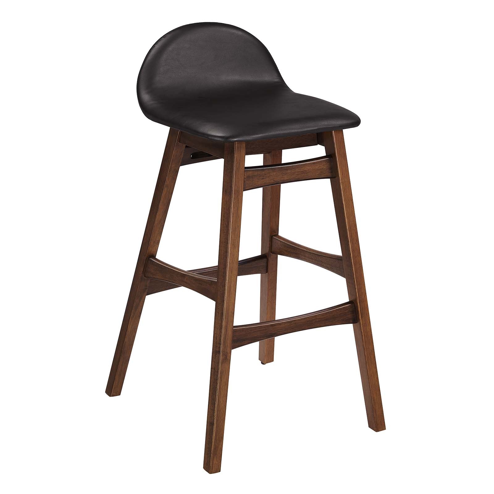 Juno Wood Bar Stool - Set of 2 - East Shore Modern Home Furnishings