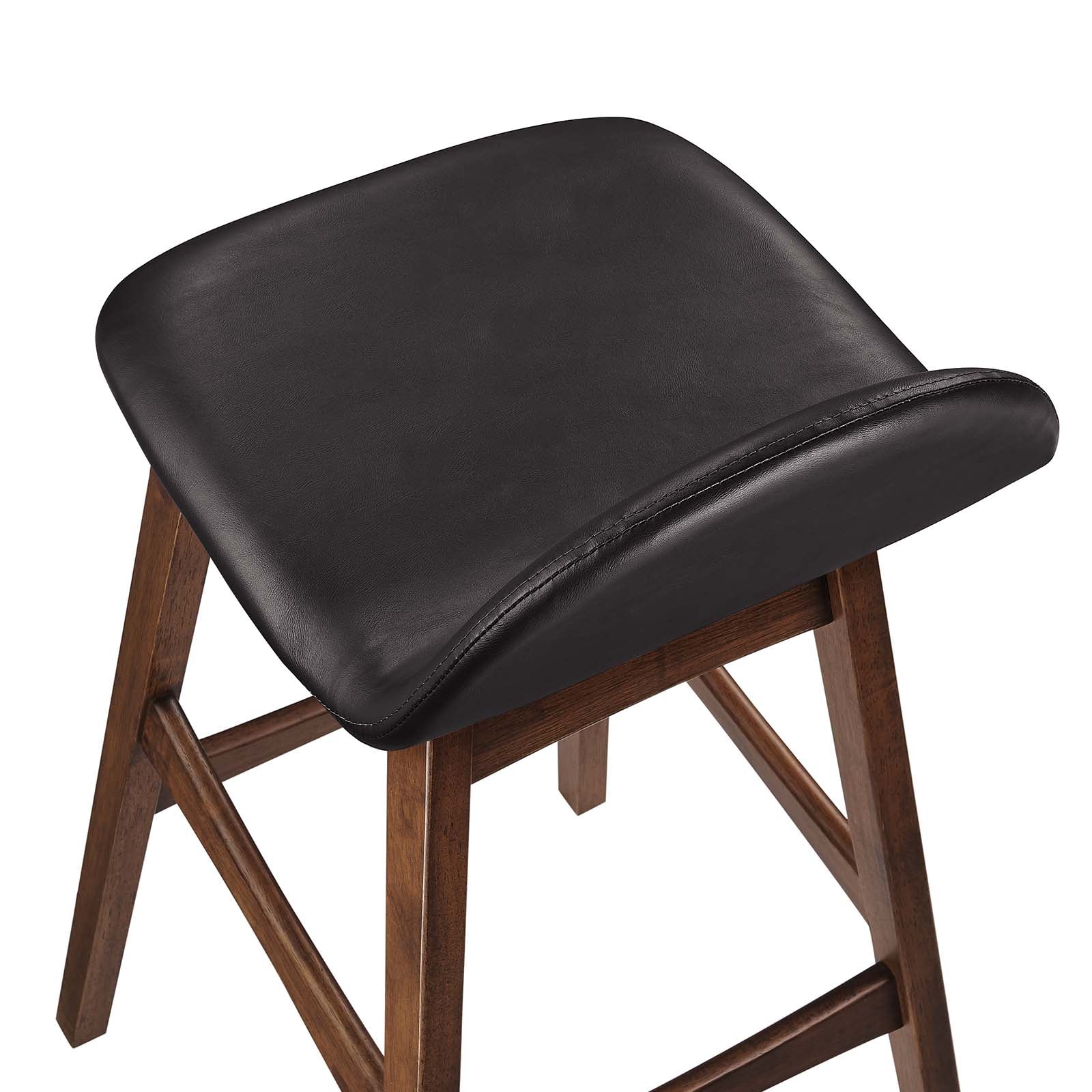 Juno Wood Bar Stool - Set of 2 - East Shore Modern Home Furnishings