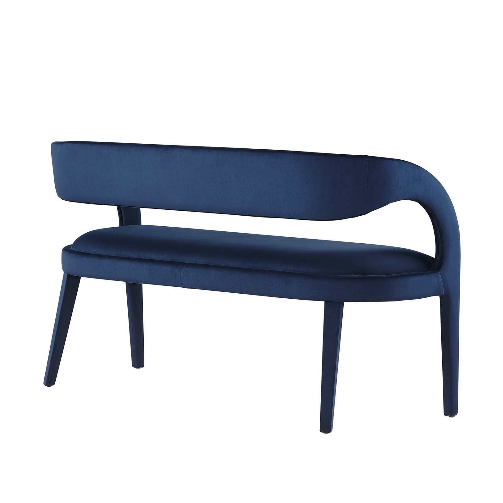 Velvet dining online bench