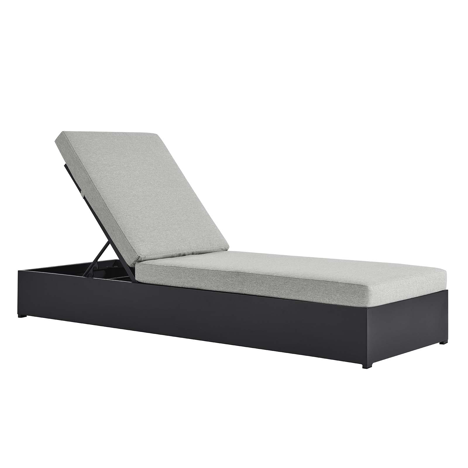 Tahoe Outdoor Patio Powder-Coated Aluminum Chaise Lounge Chair - East Shore Modern Home Furnishings