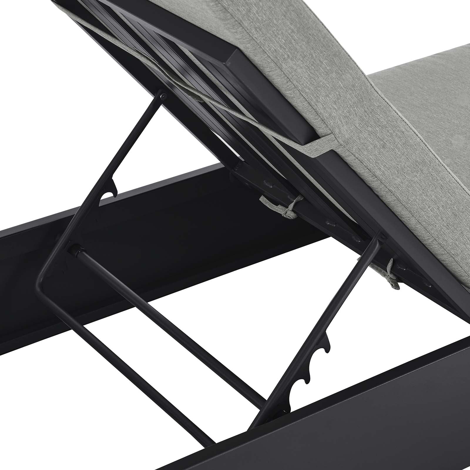 Tahoe Outdoor Patio Powder-Coated Aluminum Chaise Lounge Chair - East Shore Modern Home Furnishings