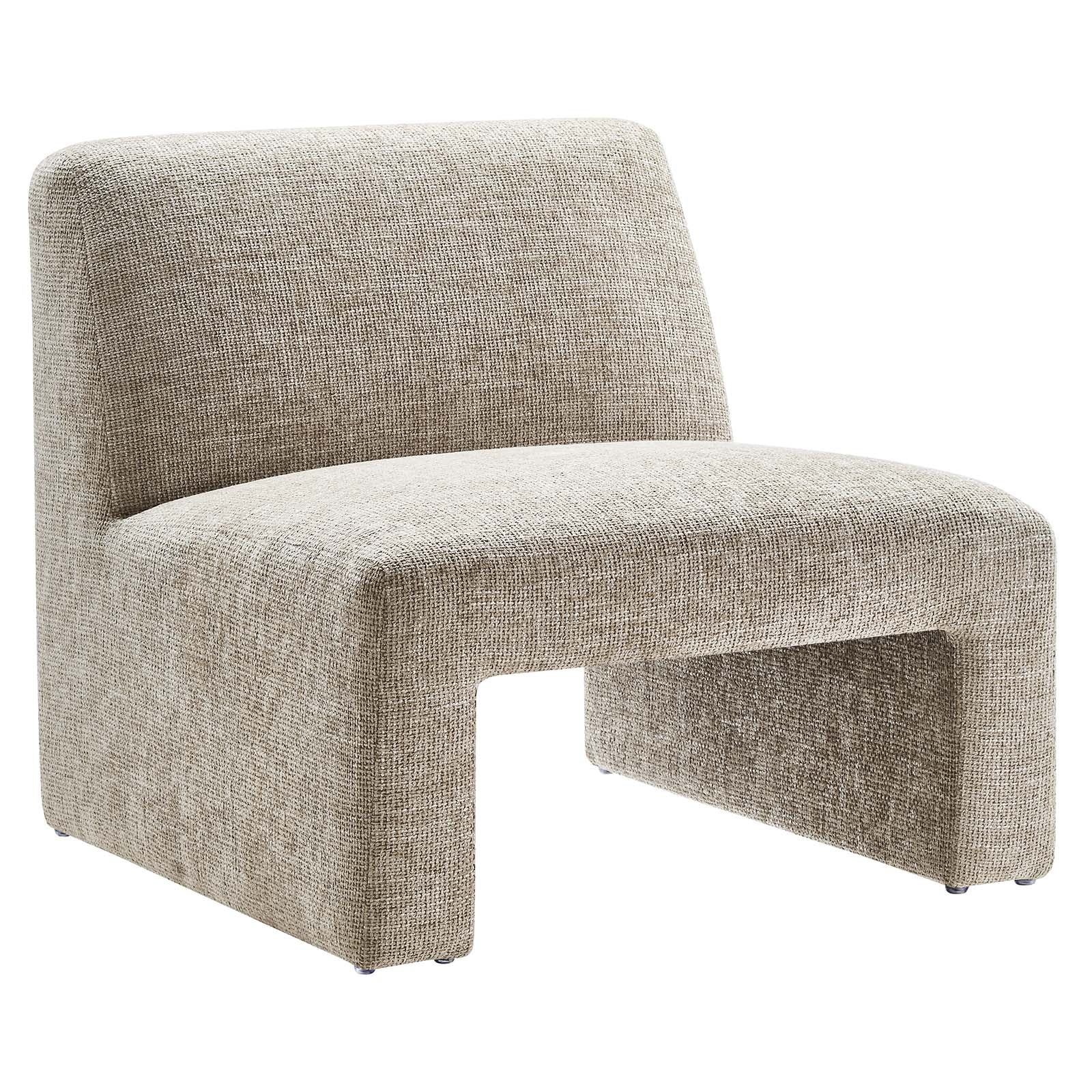 Amita Chenille Upholstered Accent Chair - East Shore Modern Home Furnishings