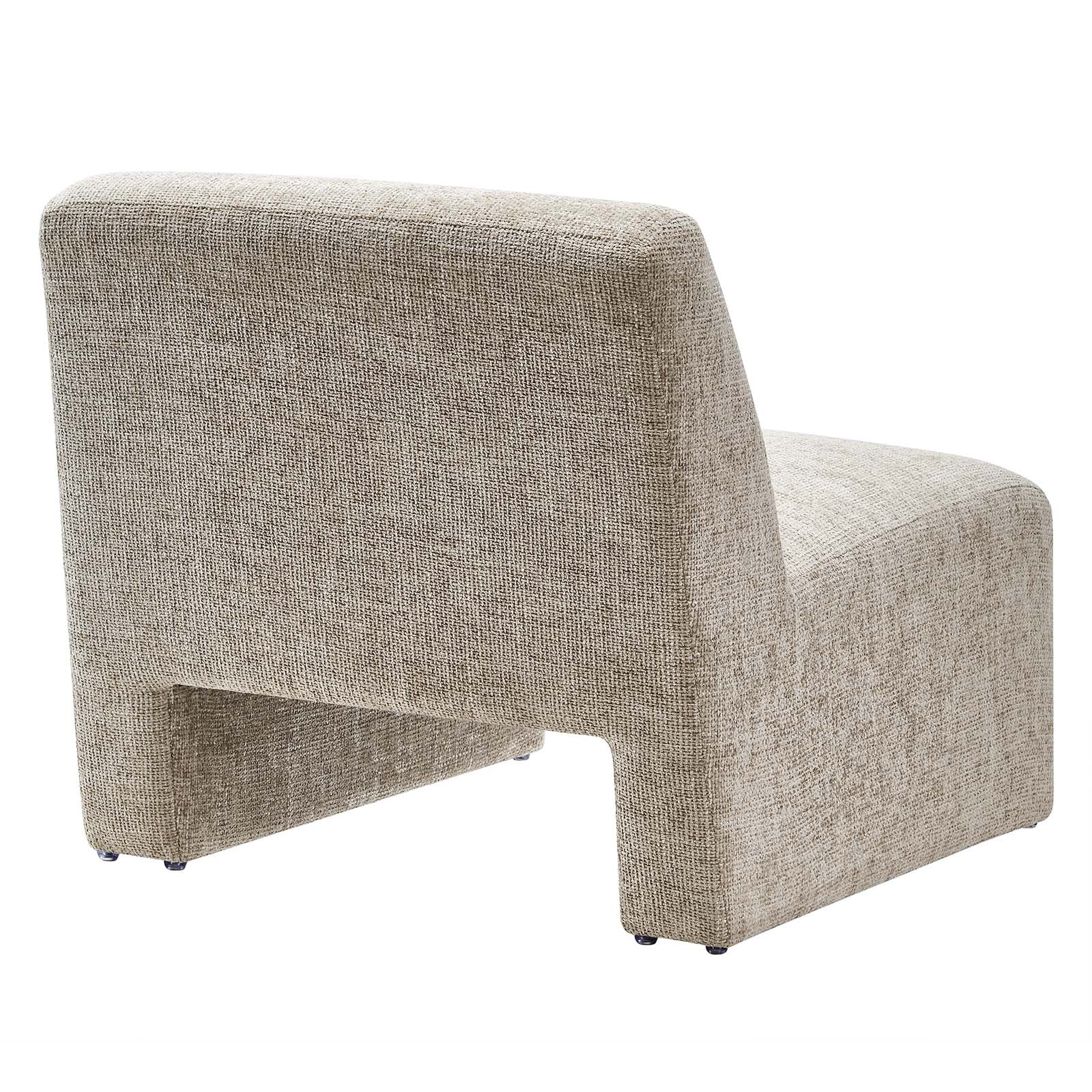 Amita Chenille Upholstered Accent Chair - East Shore Modern Home Furnishings