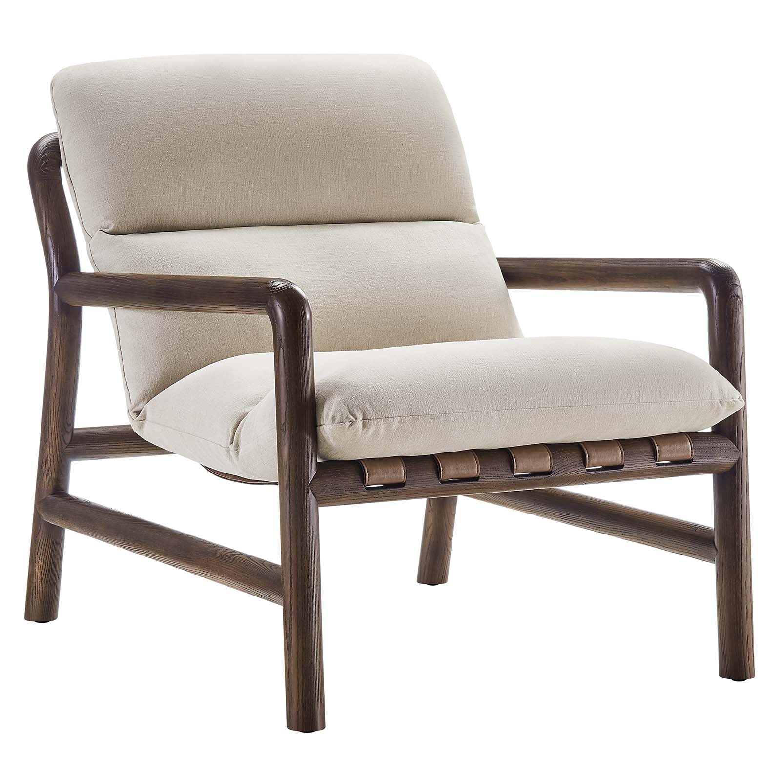 Paxton Wood Sling Chair - East Shore Modern Home Furnishings