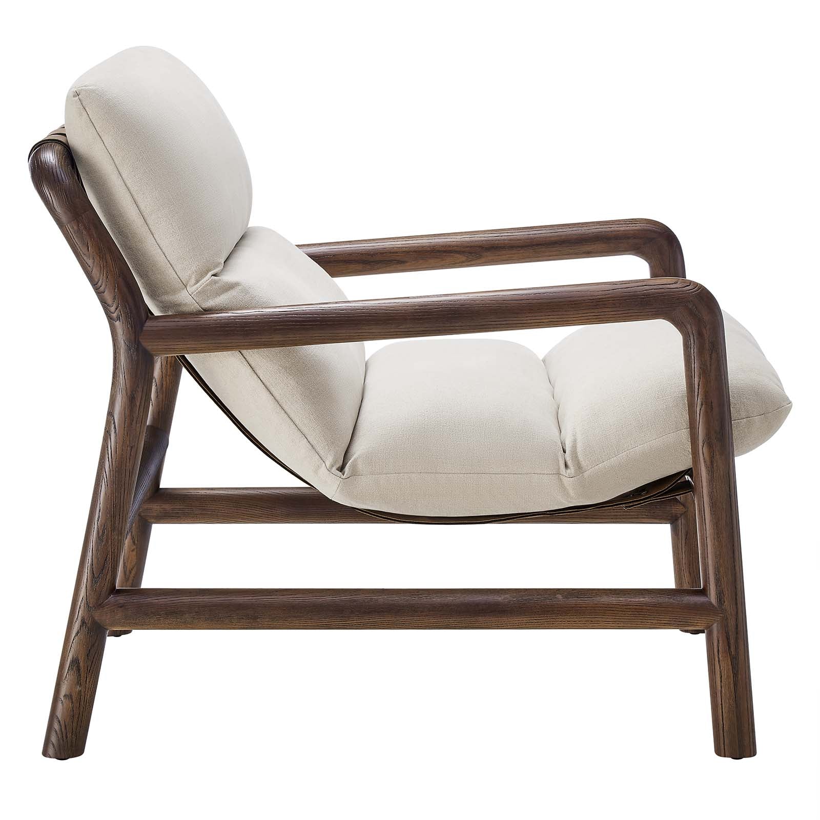 Paxton Wood Sling Chair - East Shore Modern Home Furnishings