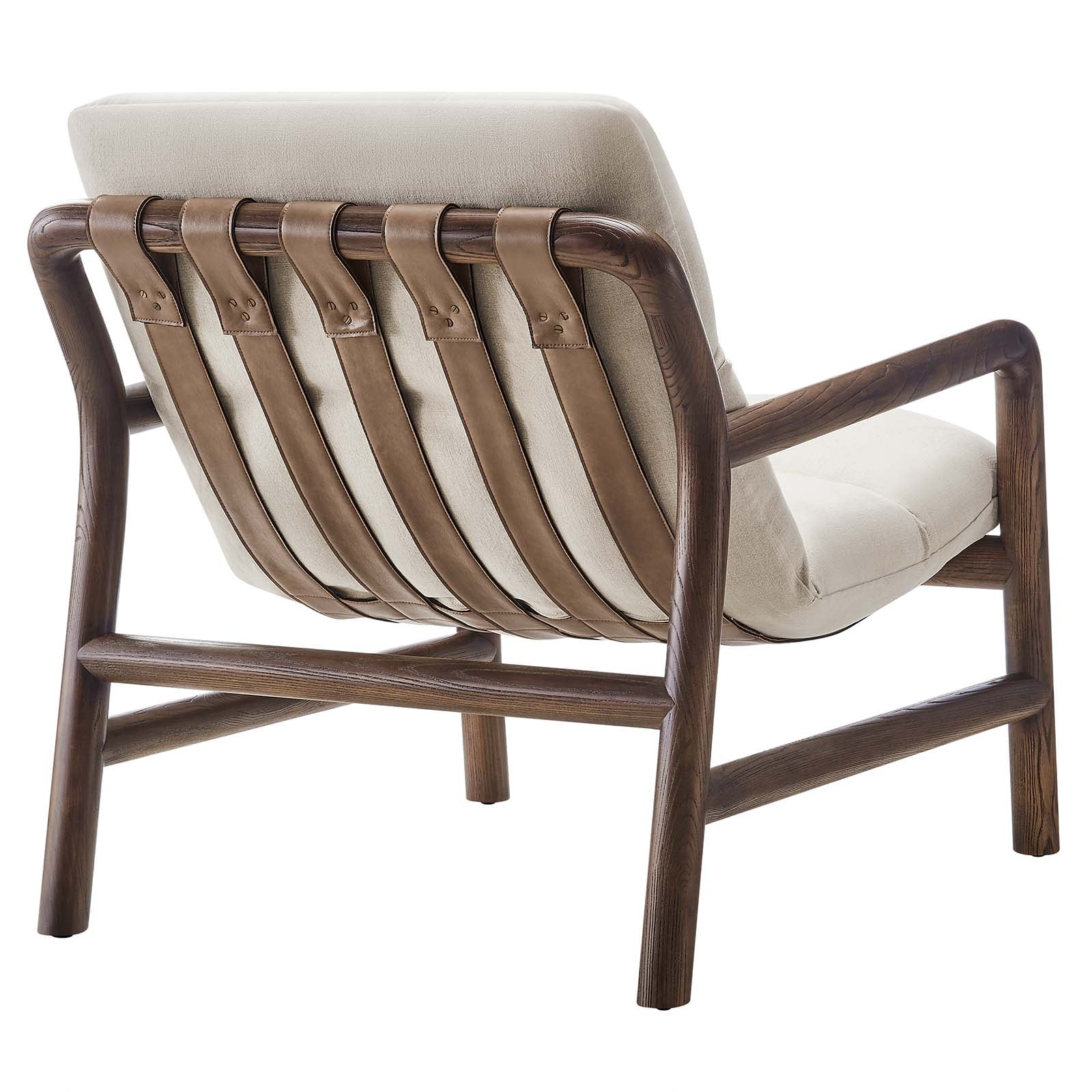 Paxton Wood Sling Chair - East Shore Modern Home Furnishings