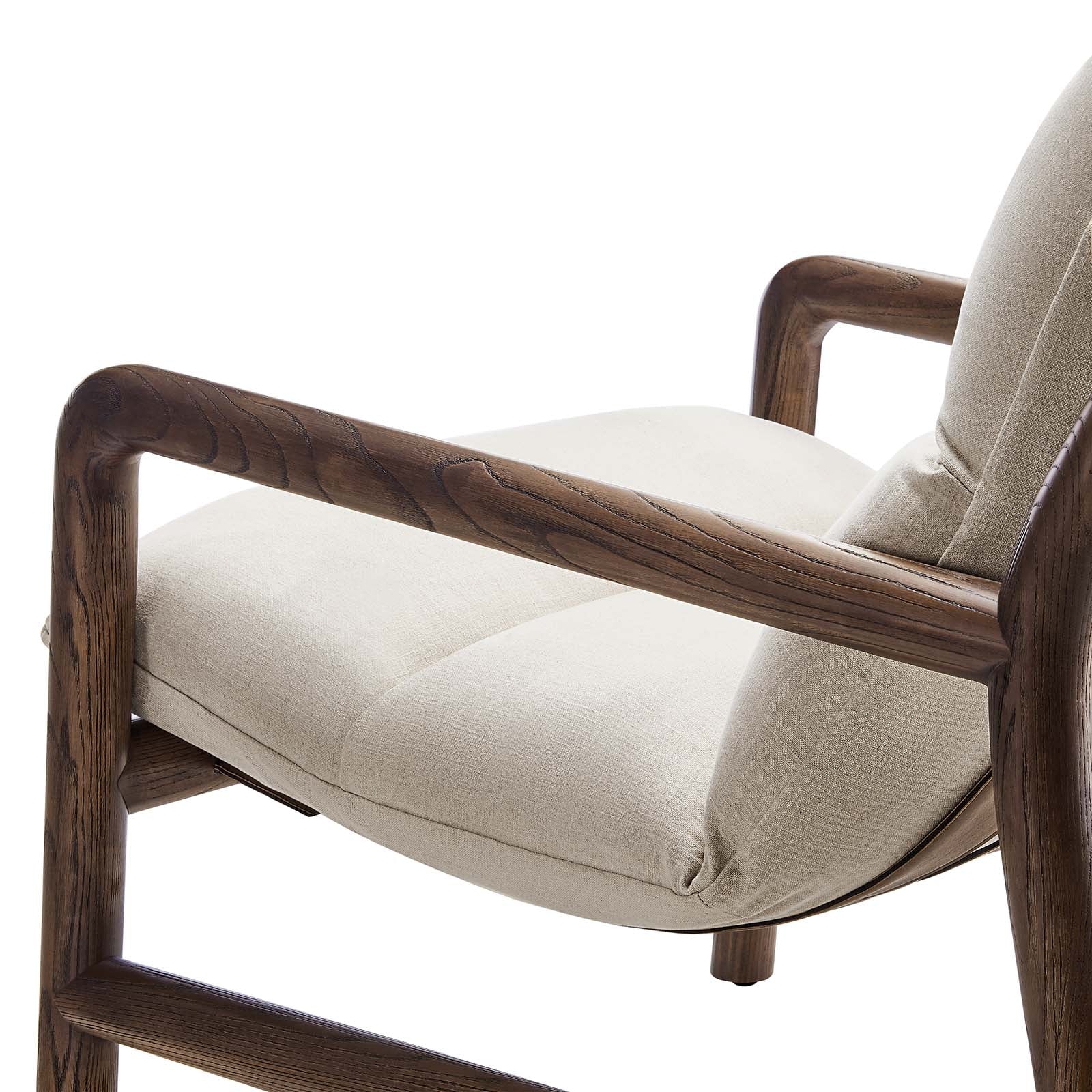 Paxton Wood Sling Chair - East Shore Modern Home Furnishings