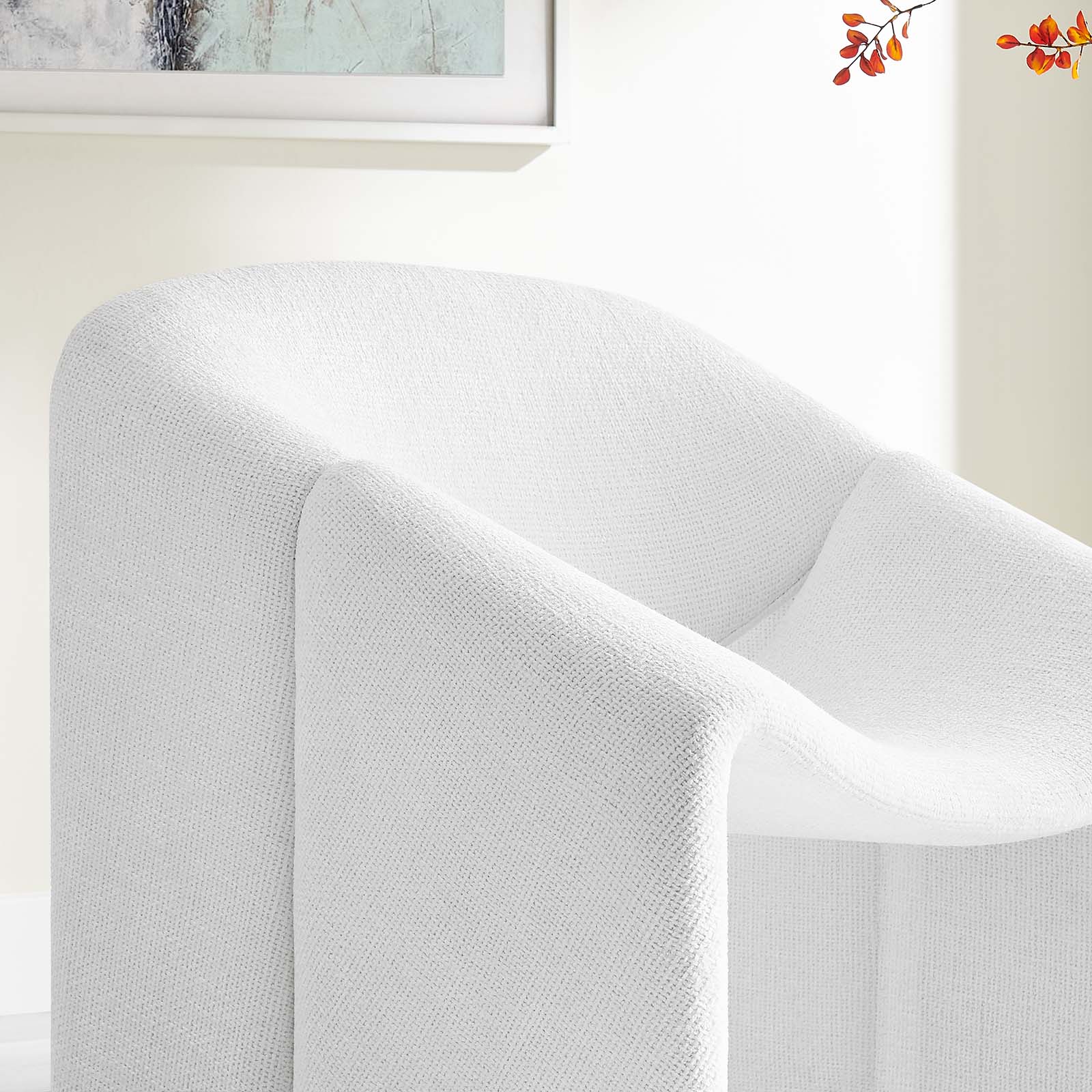 Vivi Chenille Upholstered Accent Chair - East Shore Modern Home Furnishings