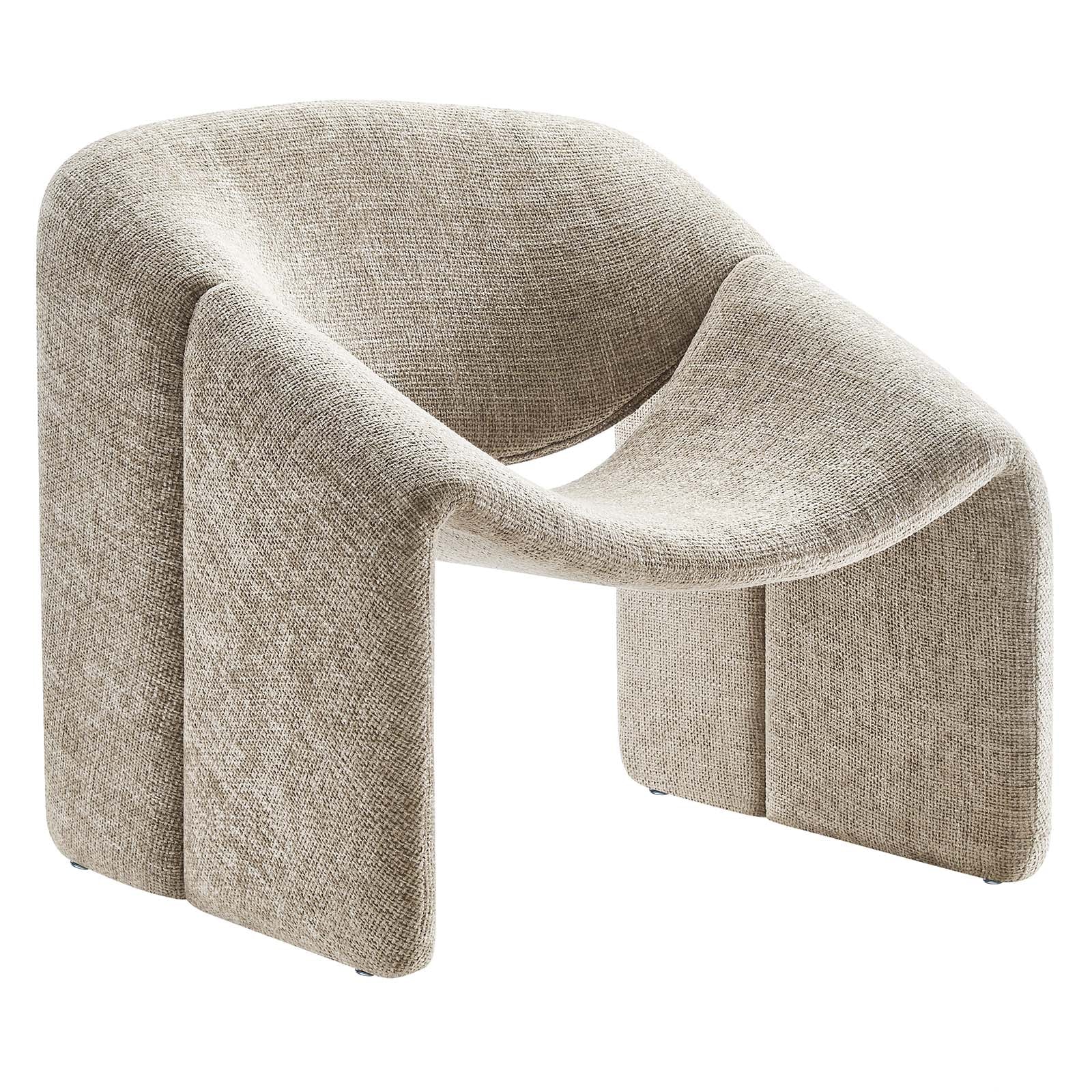 Vivi Chenille Upholstered Accent Chair - East Shore Modern Home Furnishings