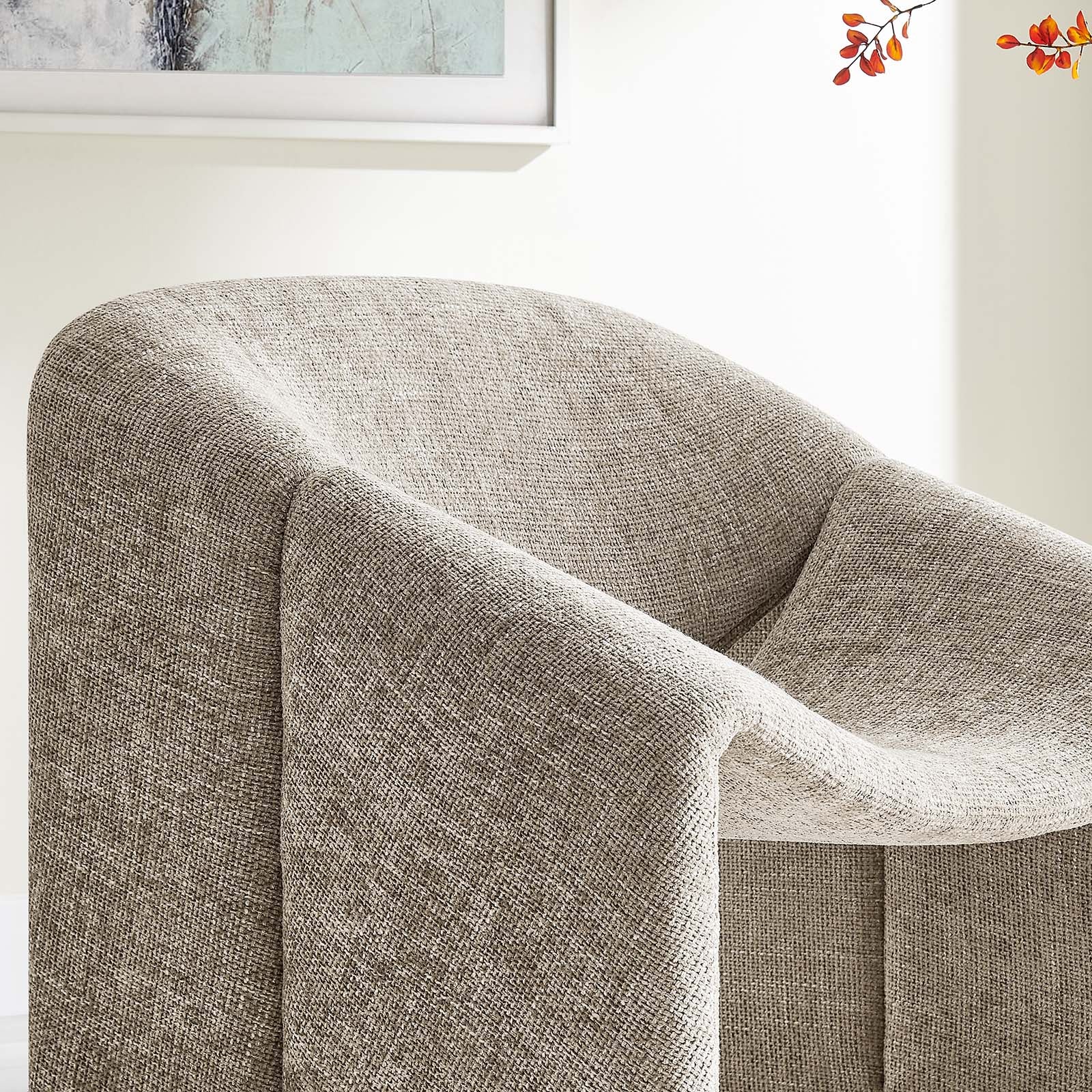 Vivi Chenille Upholstered Accent Chair - East Shore Modern Home Furnishings