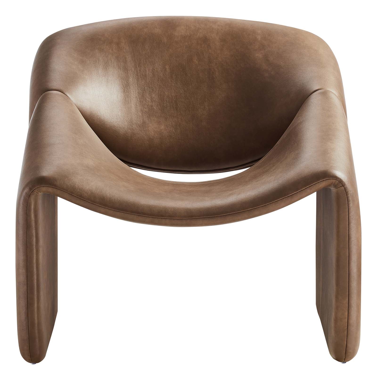 Vivi Vegan Leather Accent Chair - East Shore Modern Home Furnishings