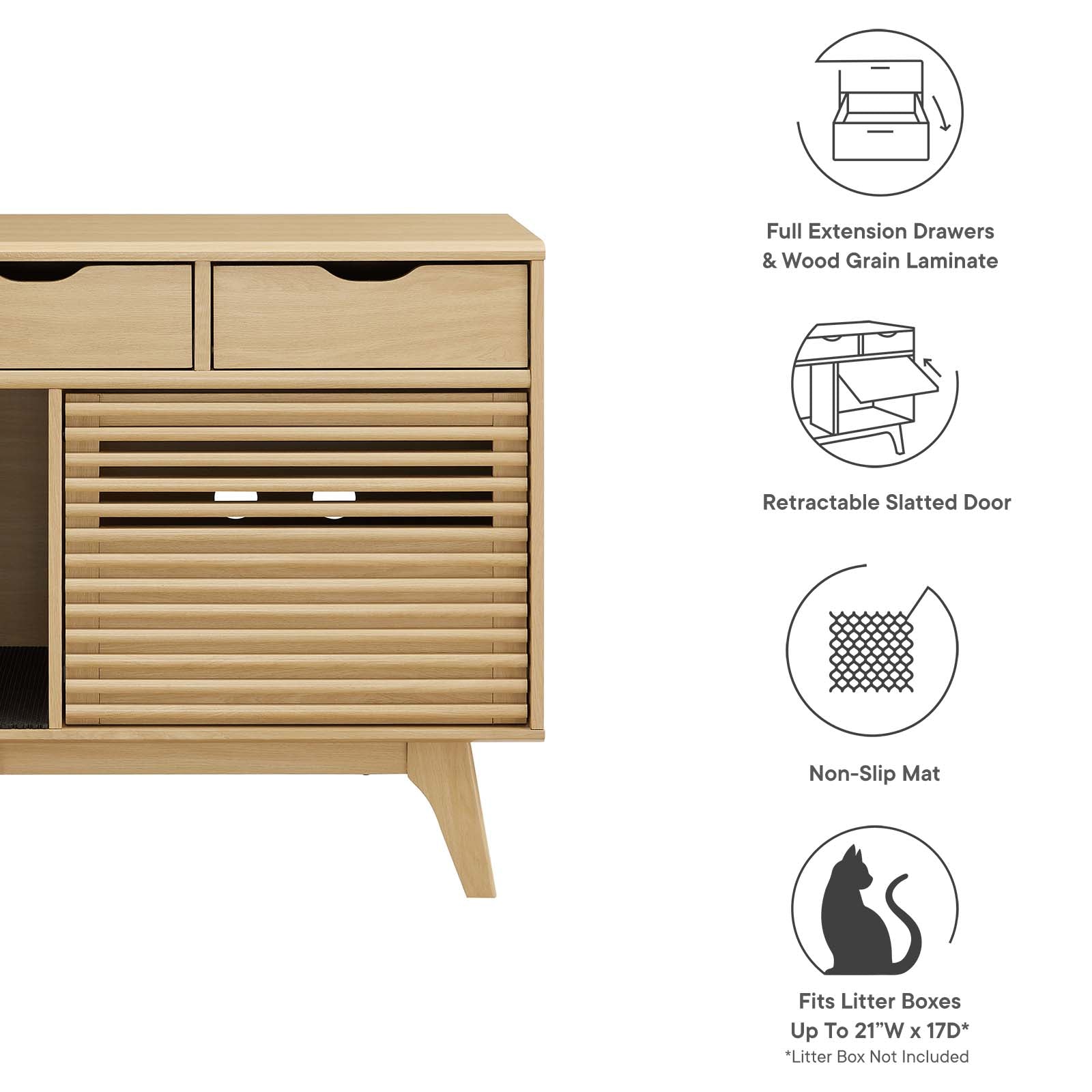 Render Cat Cabinet - East Shore Modern Home Furnishings