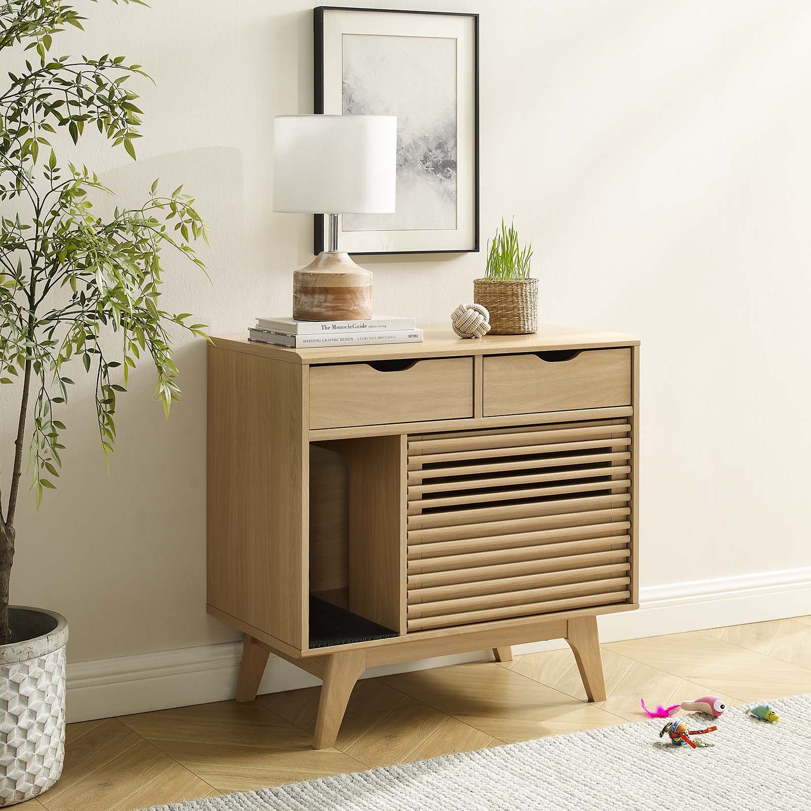 Render Cat Cabinet - East Shore Modern Home Furnishings