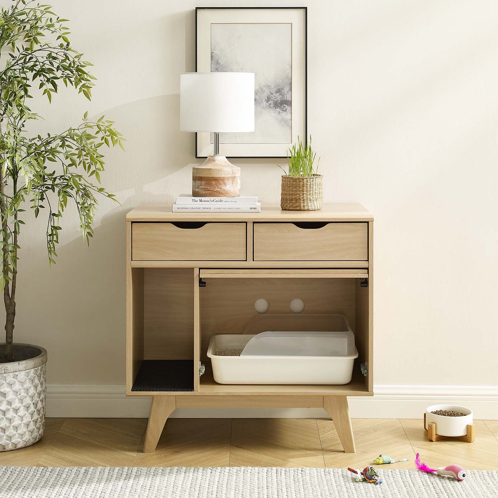 Render Cat Cabinet - East Shore Modern Home Furnishings