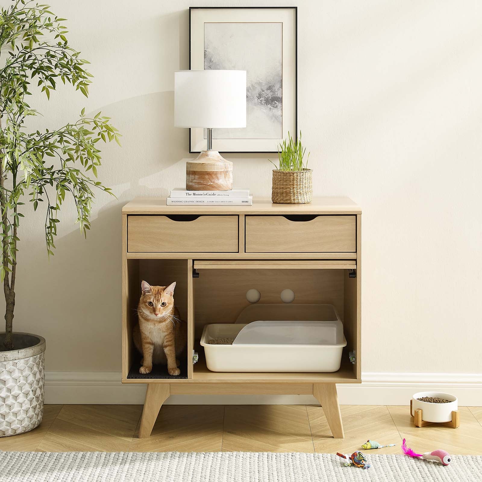 Render Cat Cabinet - East Shore Modern Home Furnishings