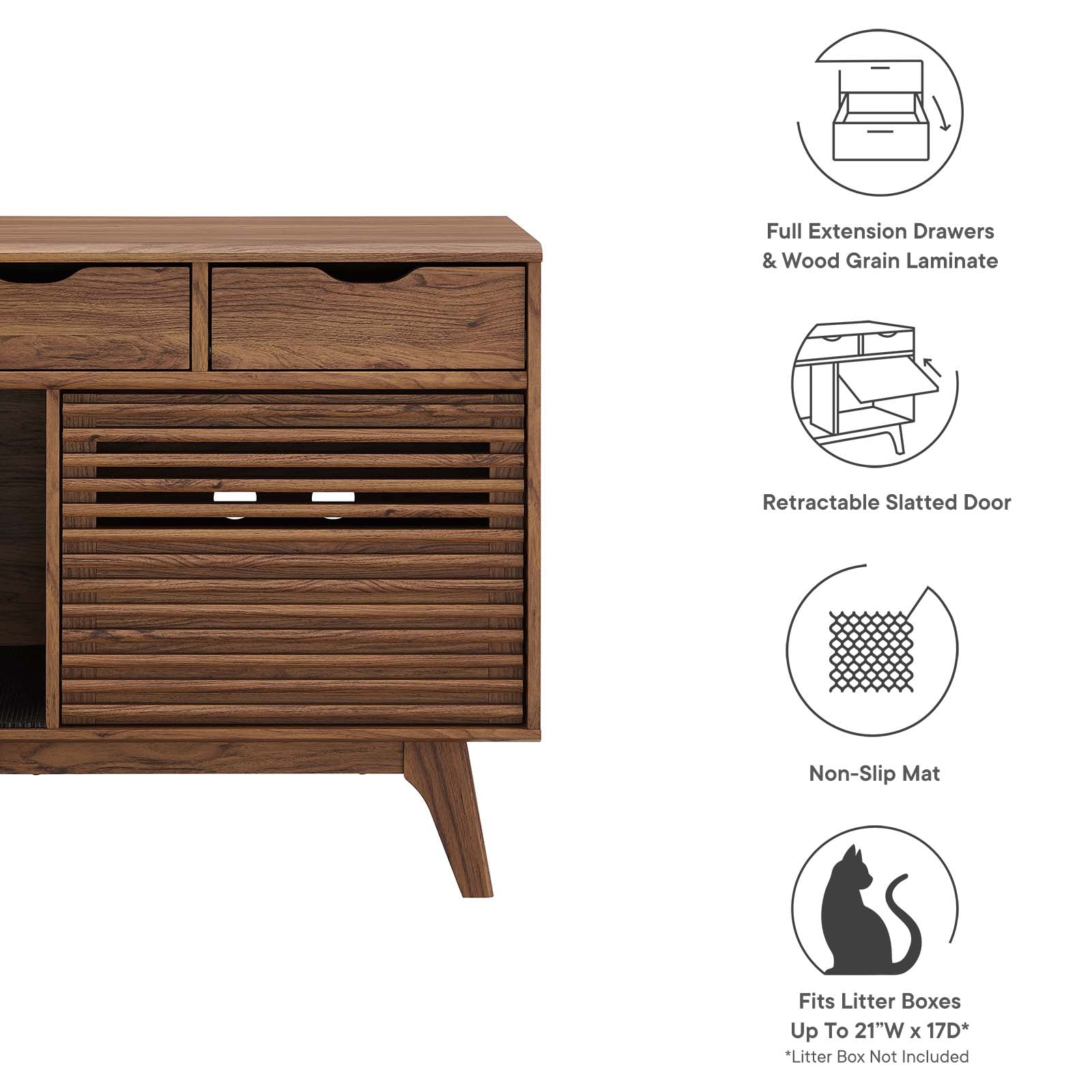 Render Cat Cabinet - East Shore Modern Home Furnishings