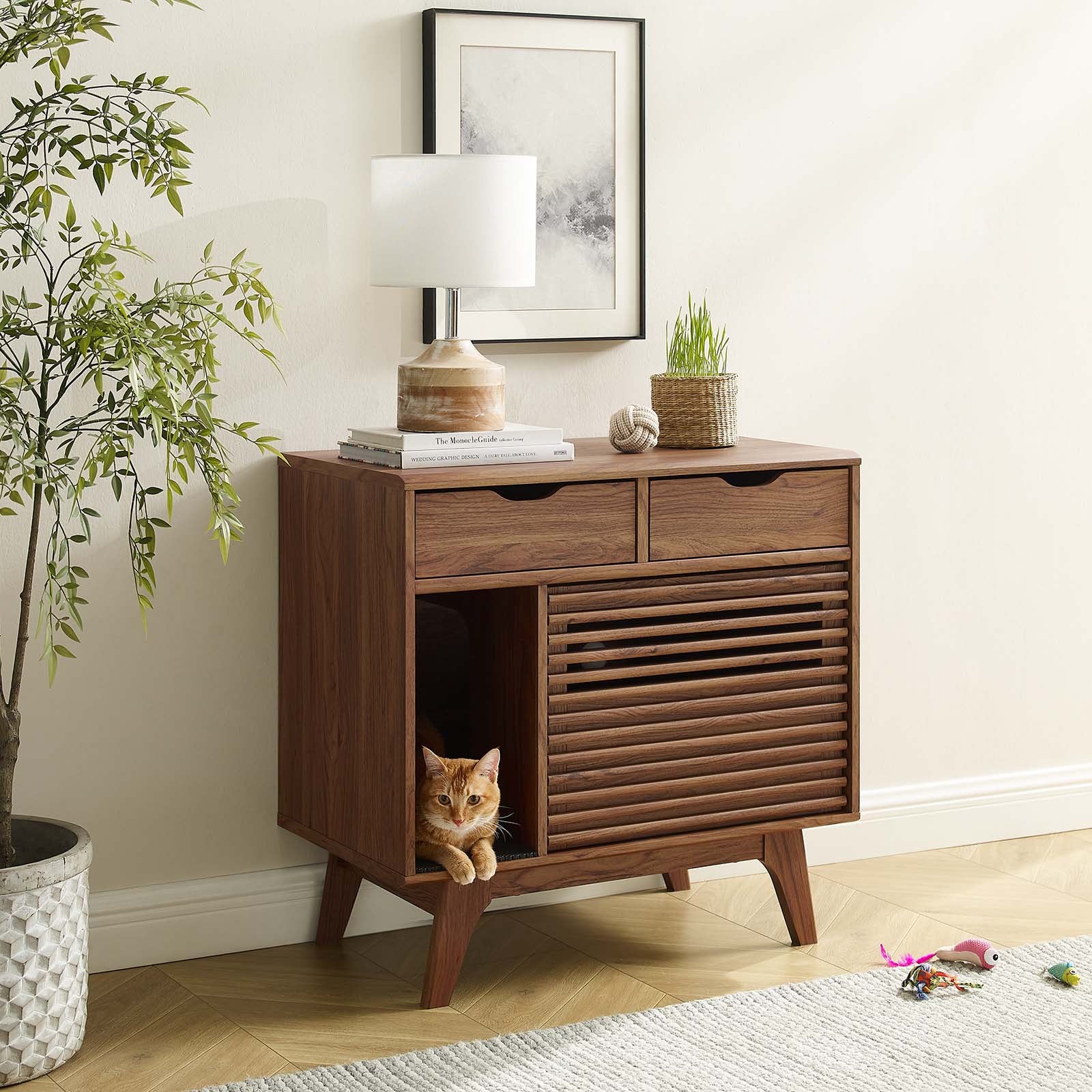 Render Cat Cabinet - East Shore Modern Home Furnishings