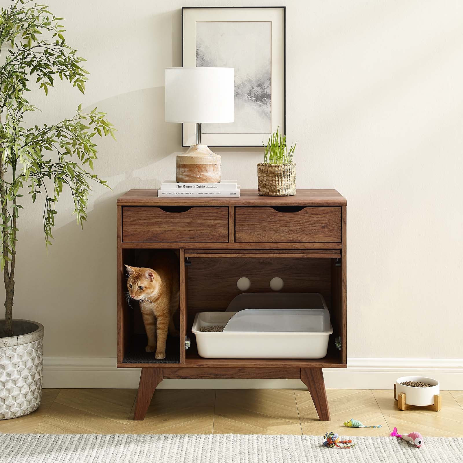 Render Cat Cabinet - East Shore Modern Home Furnishings