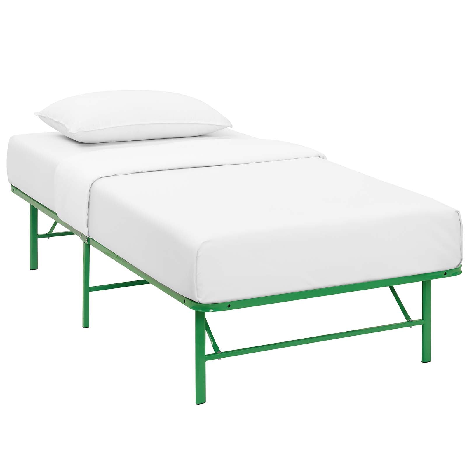 Horizon Twin Stainless Steel Bed Frame - East Shore Modern Home Furnishings