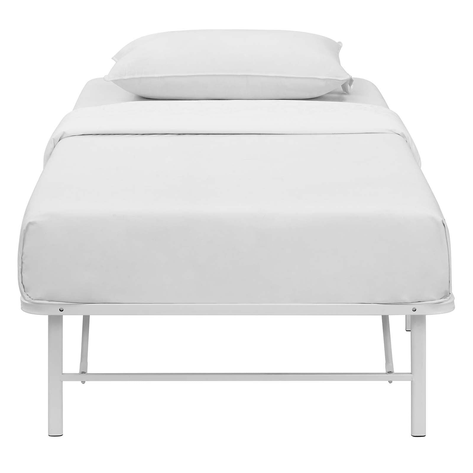 Horizon Twin Stainless Steel Bed Frame - East Shore Modern Home Furnishings