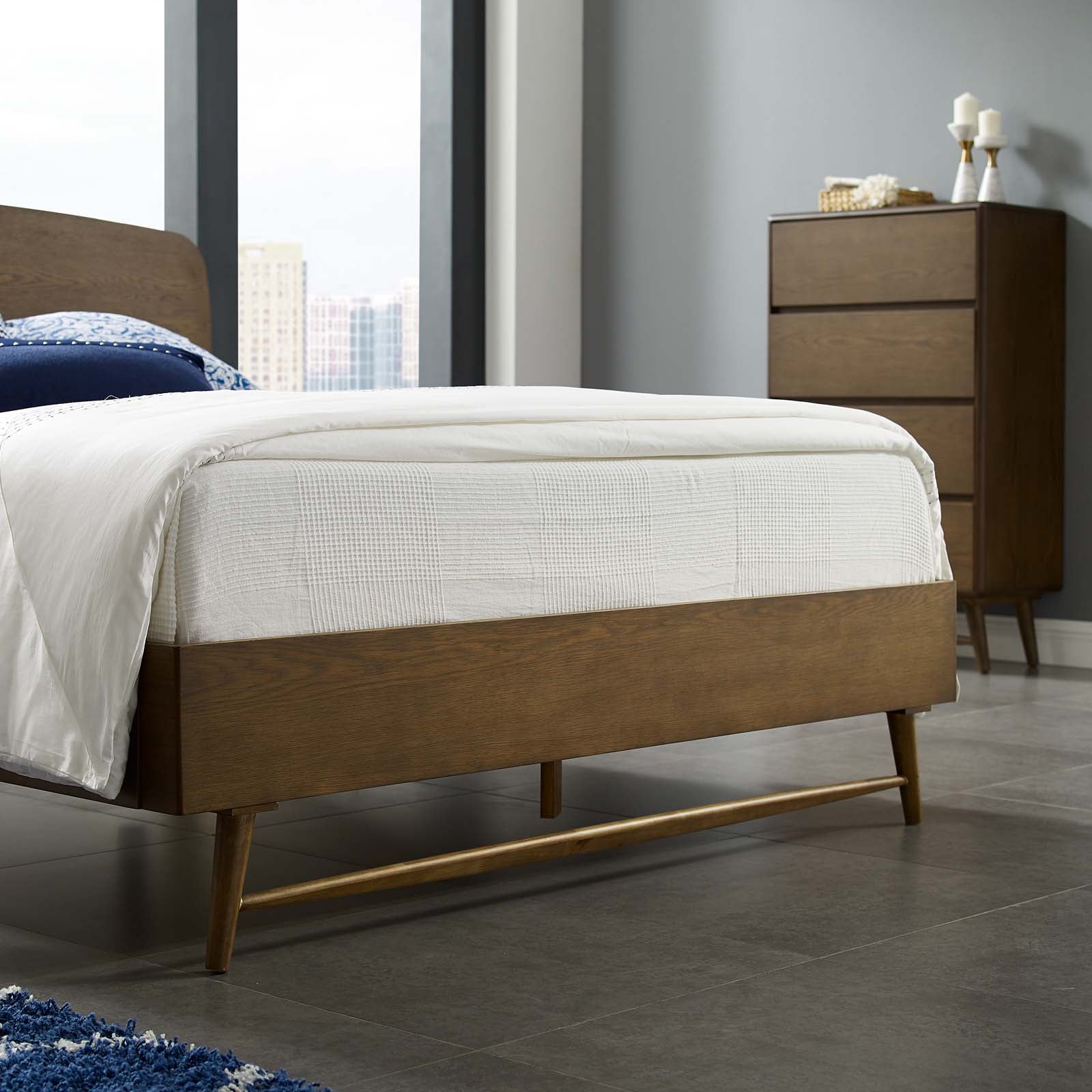 Talwyn Queen Wood Bed - East Shore Modern Home Furnishings