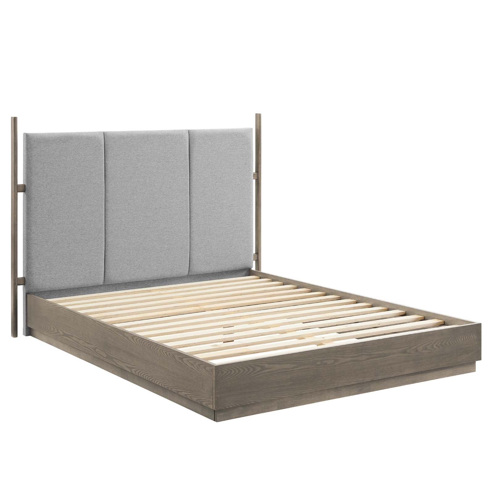 Merritt Upholstered Queen Platform Bed - East Shore Modern Home Furnishings