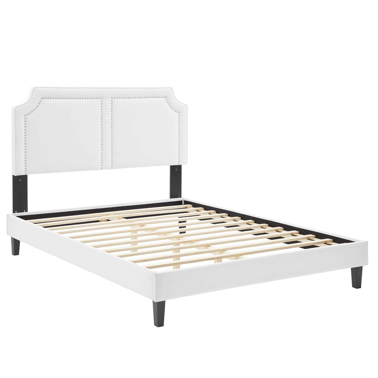 Novi Performance Velvet Full Bed - East Shore Modern Home Furnishings