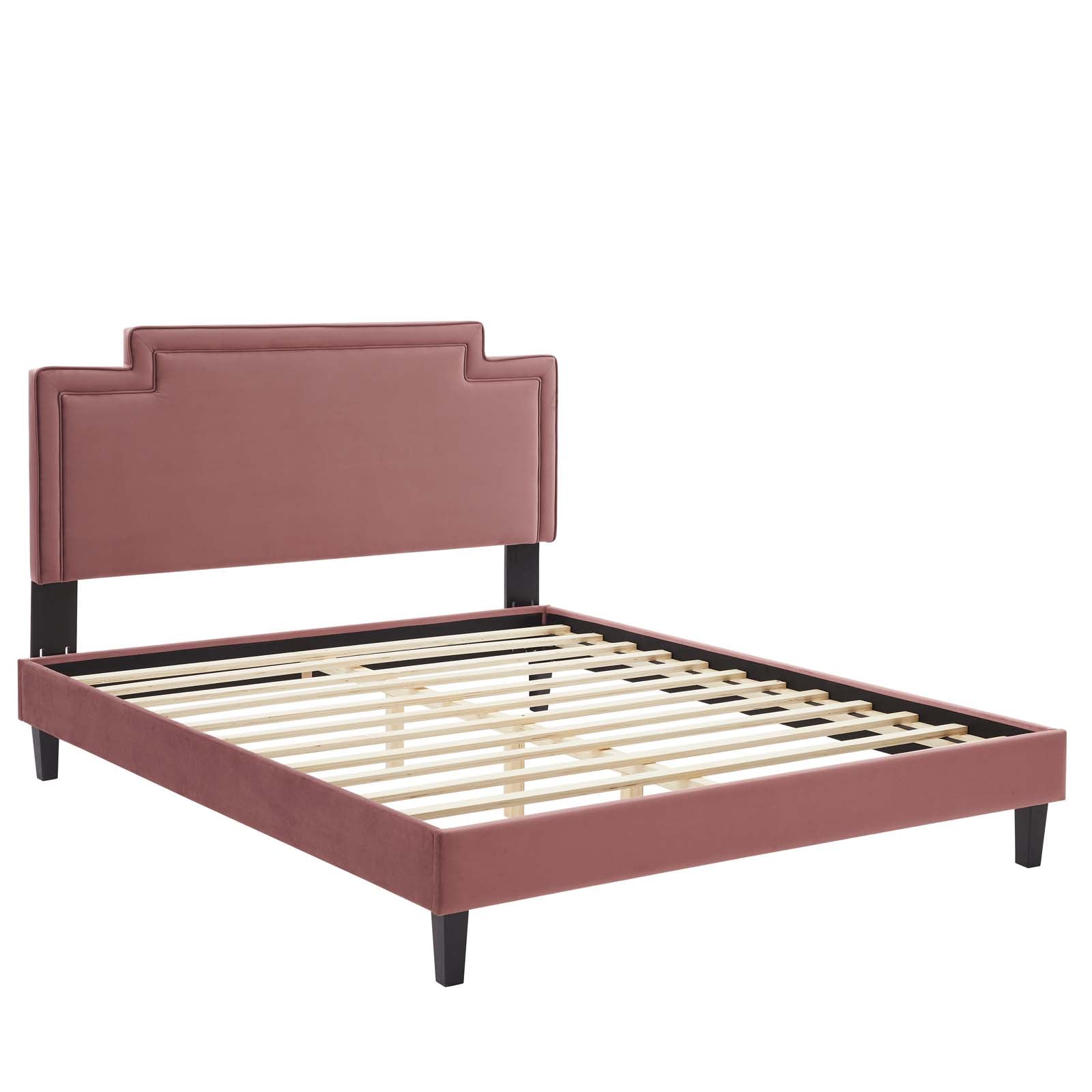 Liva Performance Velvet Full Bed - East Shore Modern Home Furnishings